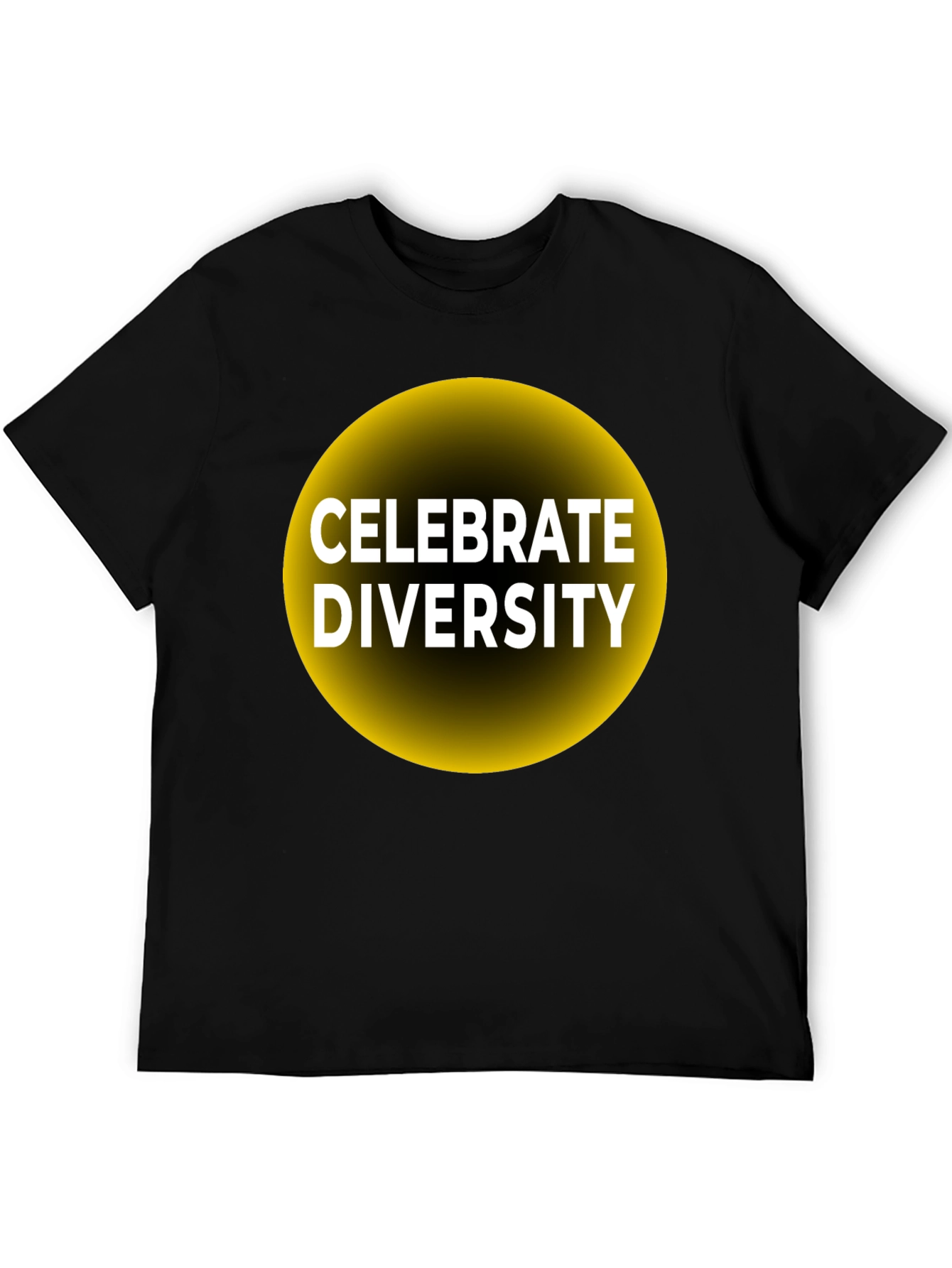 Celebrate Diversity Black T-Shirt