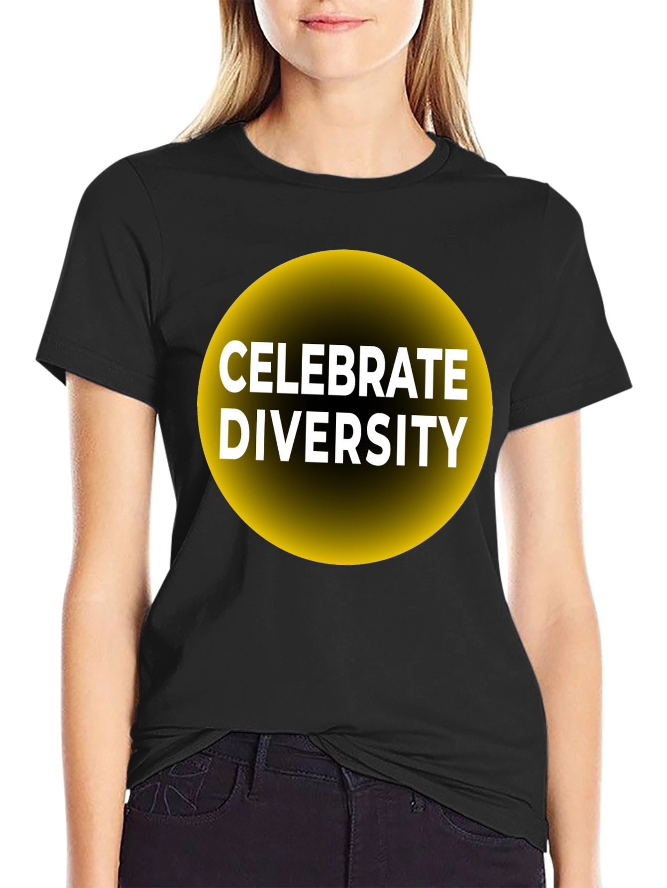Celebrate Diversity Black T-Shirt