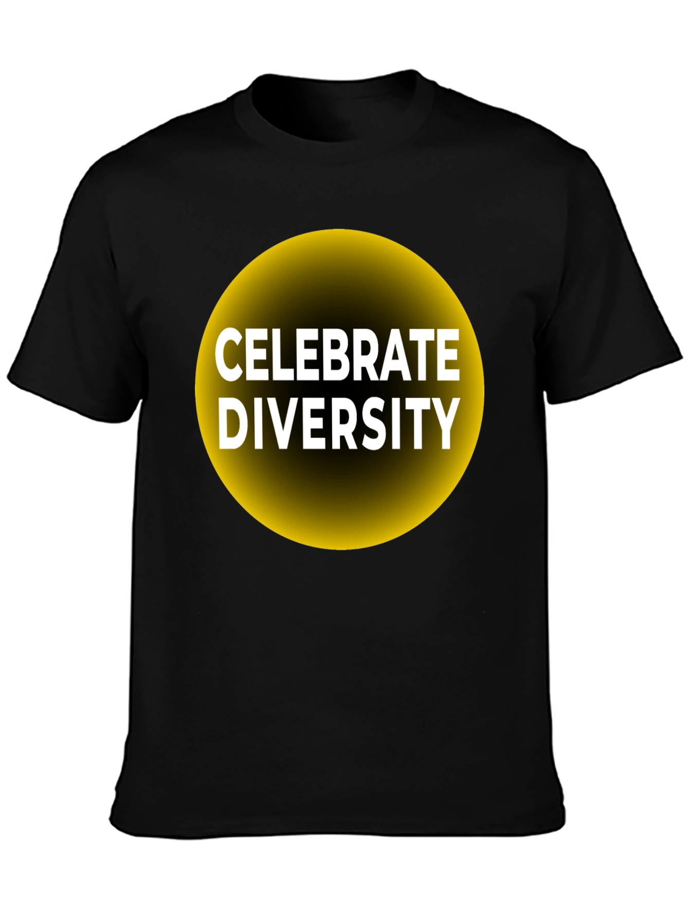 Celebrate Diversity Black T-Shirt