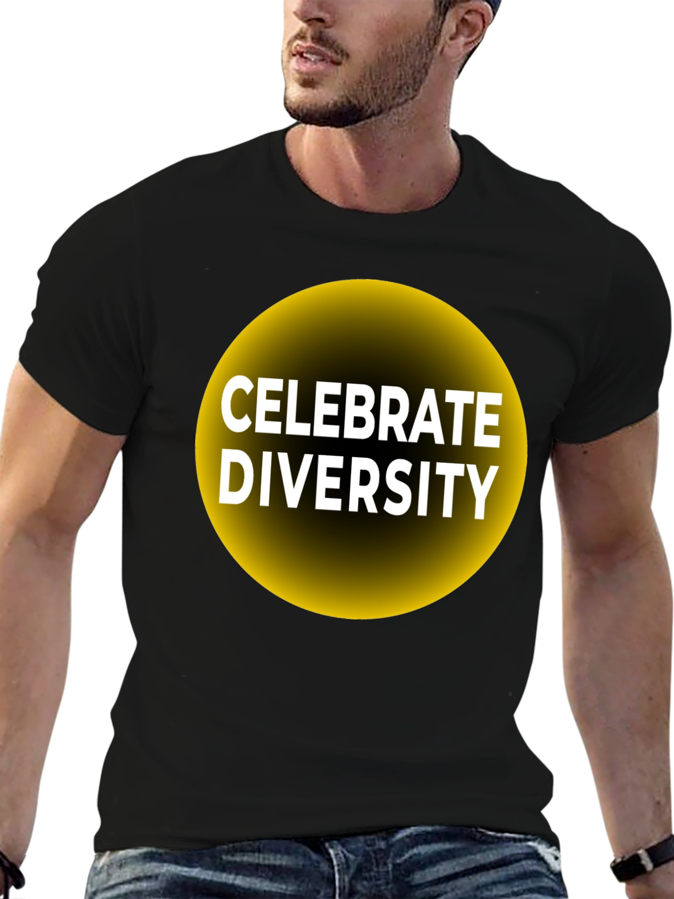 Celebrate Diversity Black T-Shirt