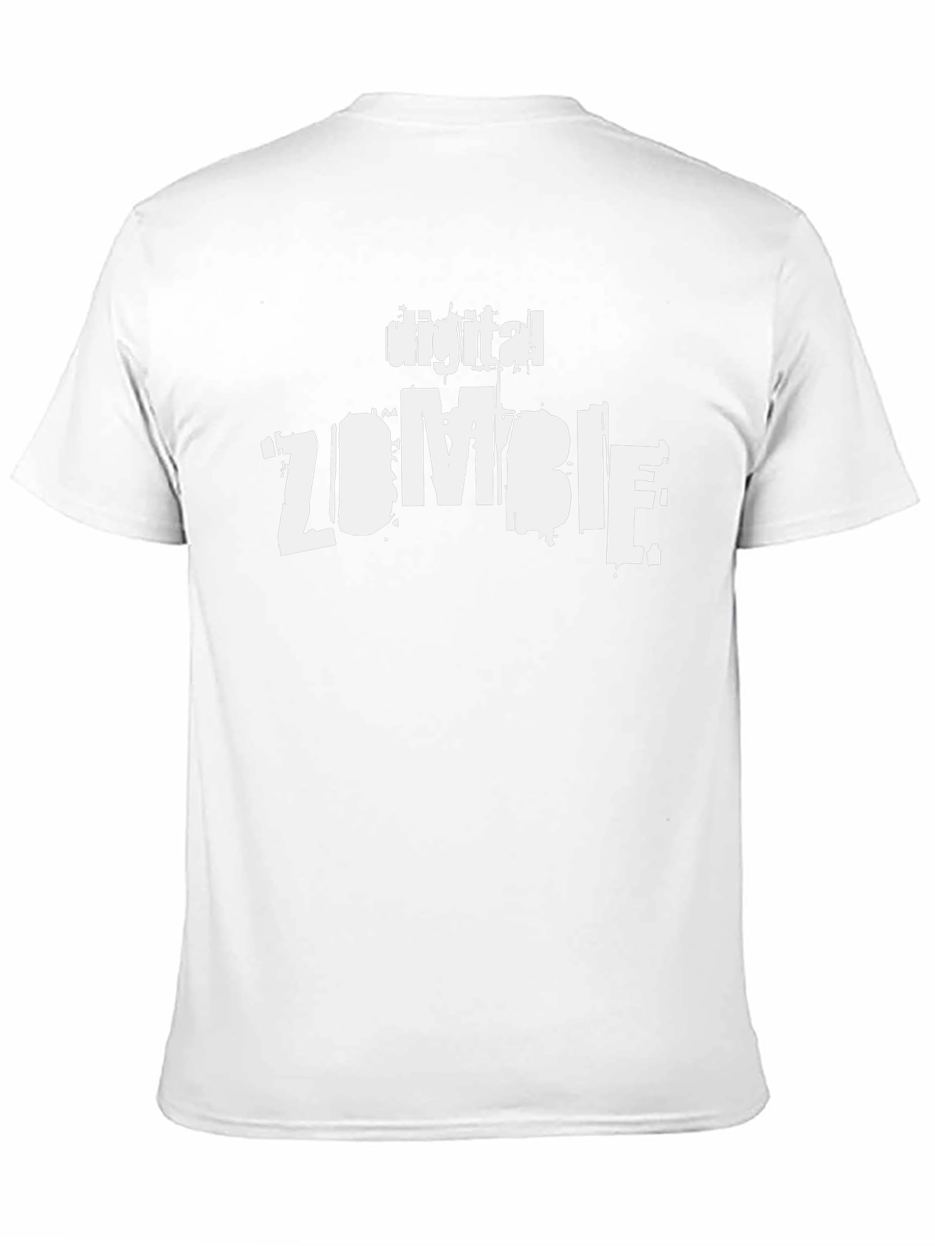 Digital Zombie Black Graphic Tee