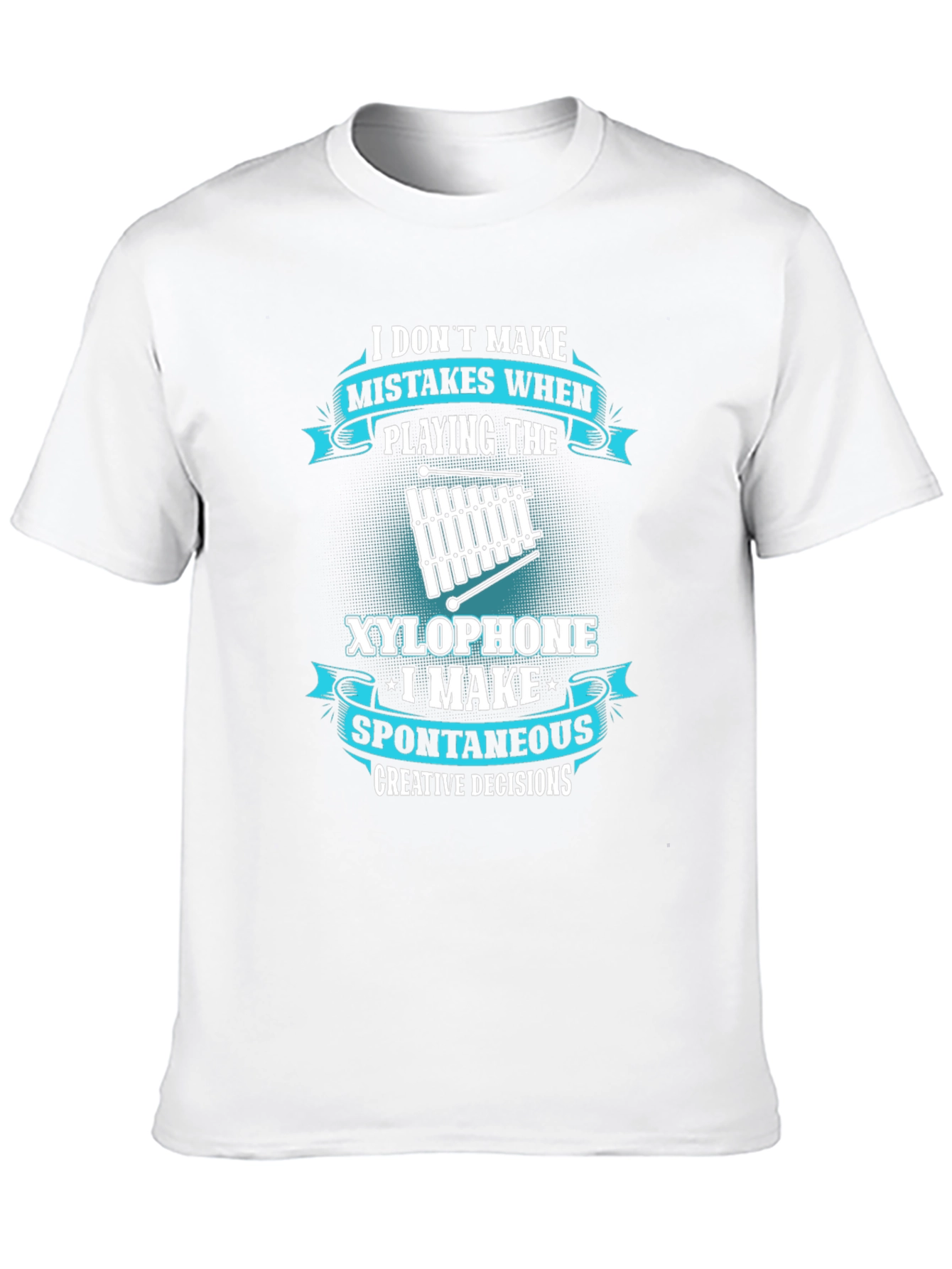 Funny Xylophone Player T-Shirt - Spontaneous Decisions