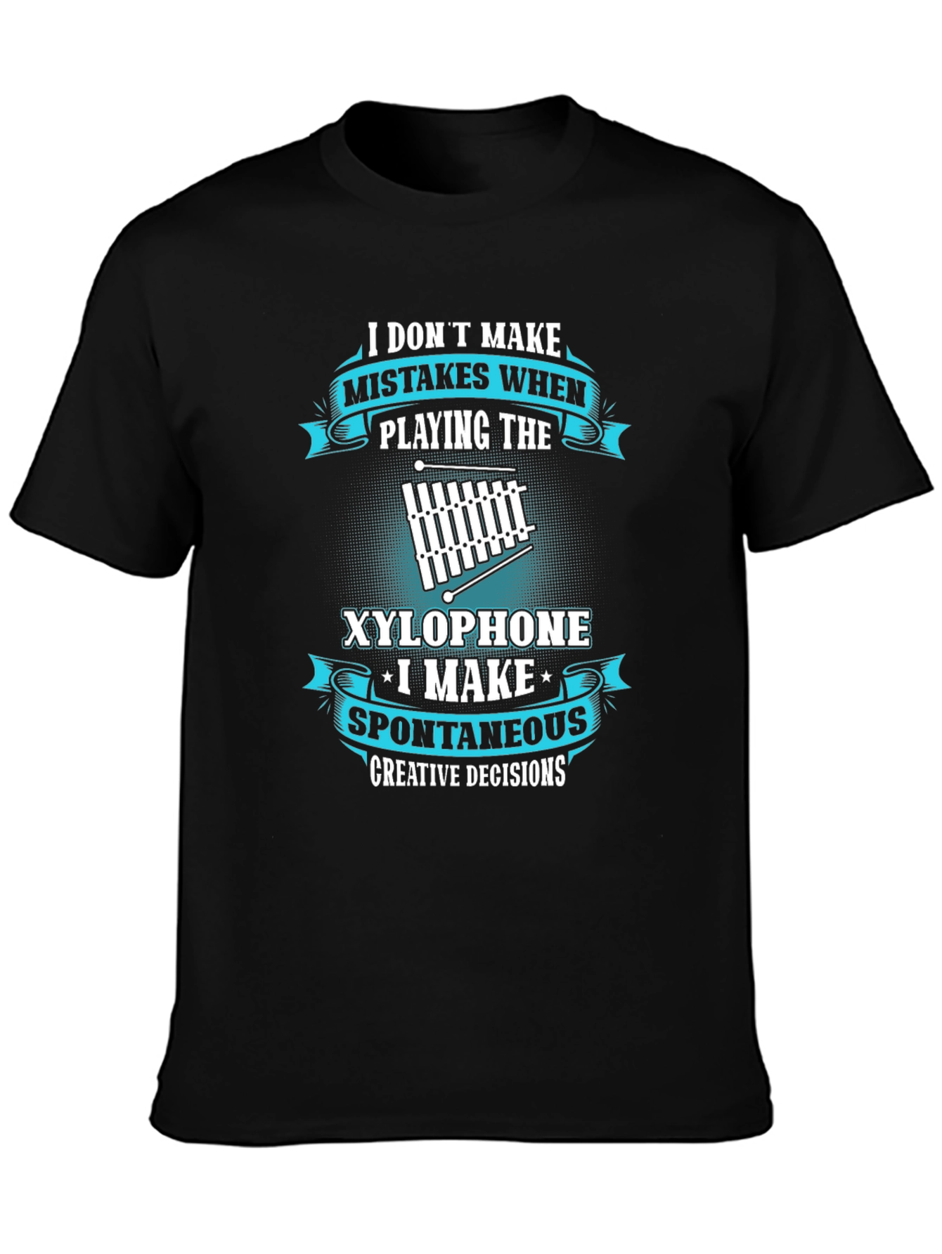 Funny Xylophone Player T-Shirt - Spontaneous Decisions
