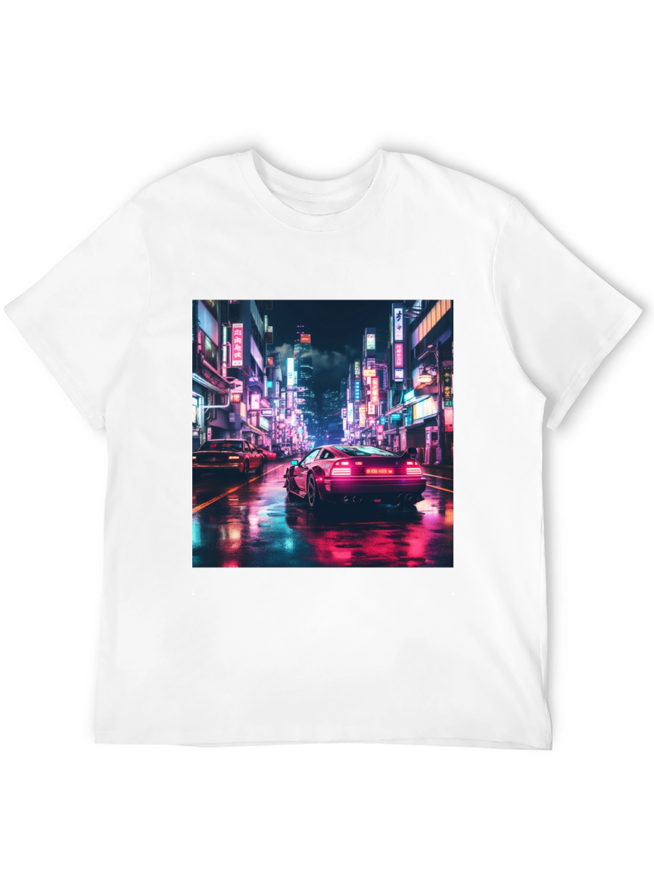 Retro City Drive Black T-Shirt