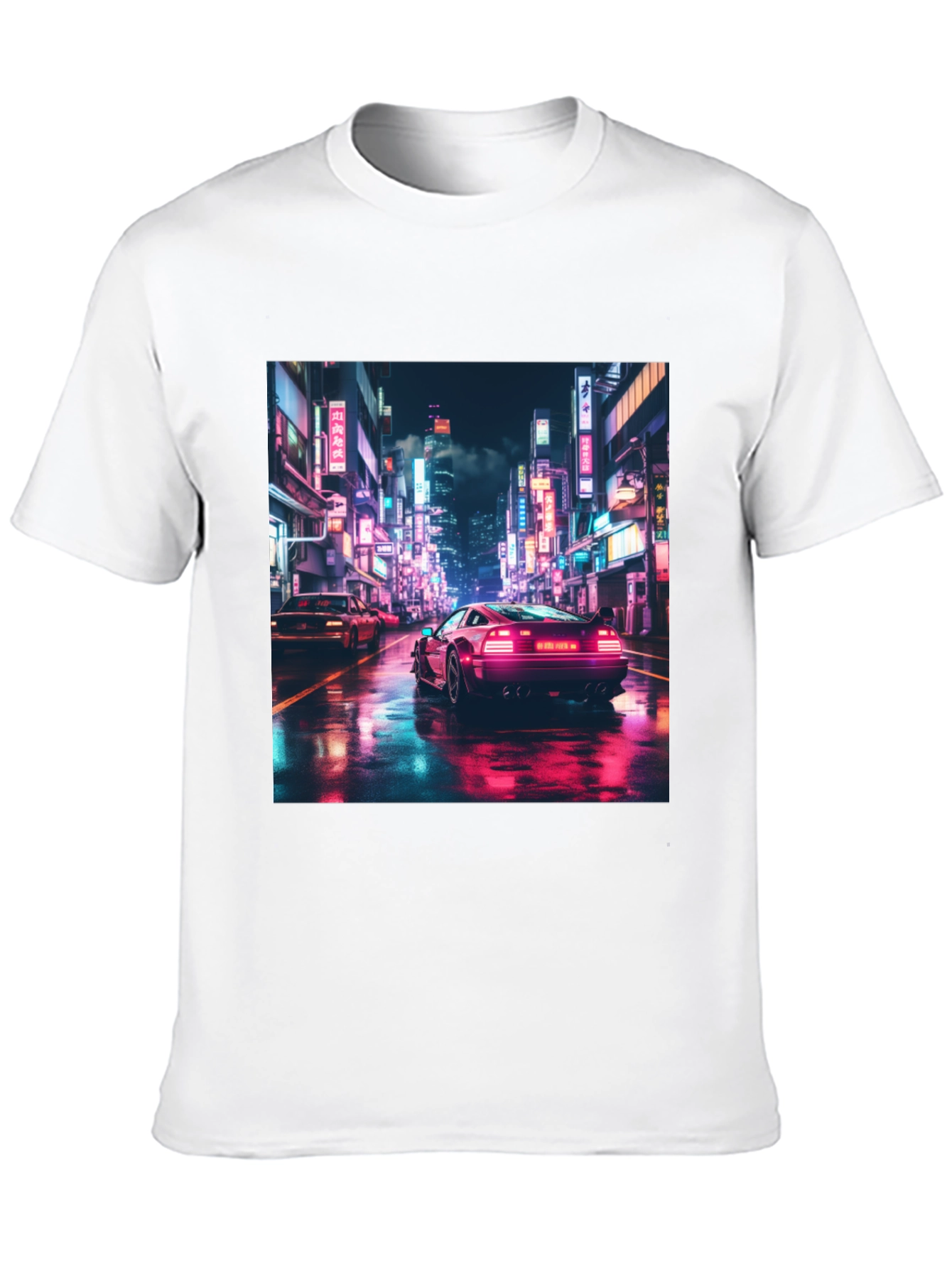 Retro City Drive Black T-Shirt