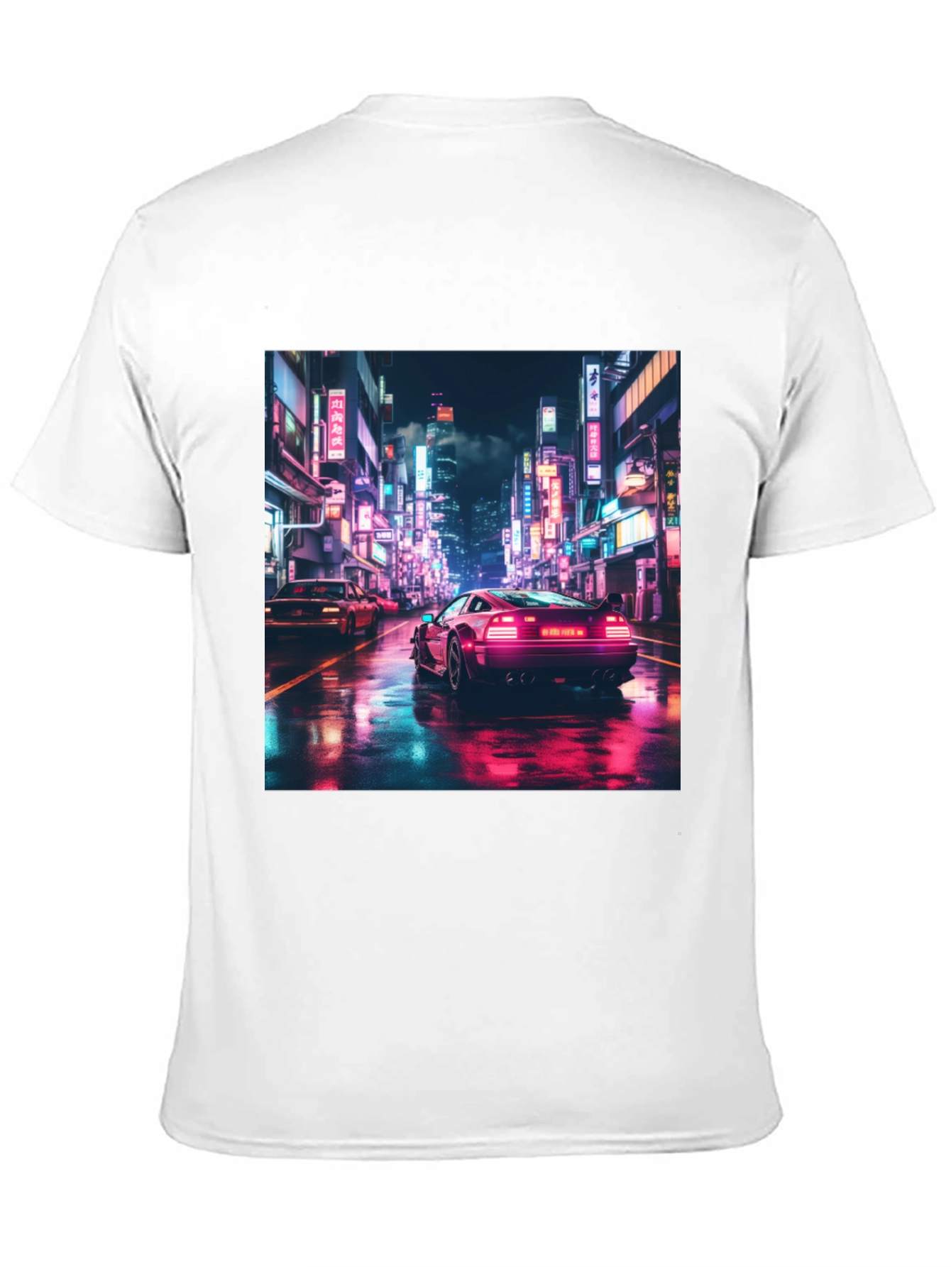 Retro City Drive Black T-Shirt