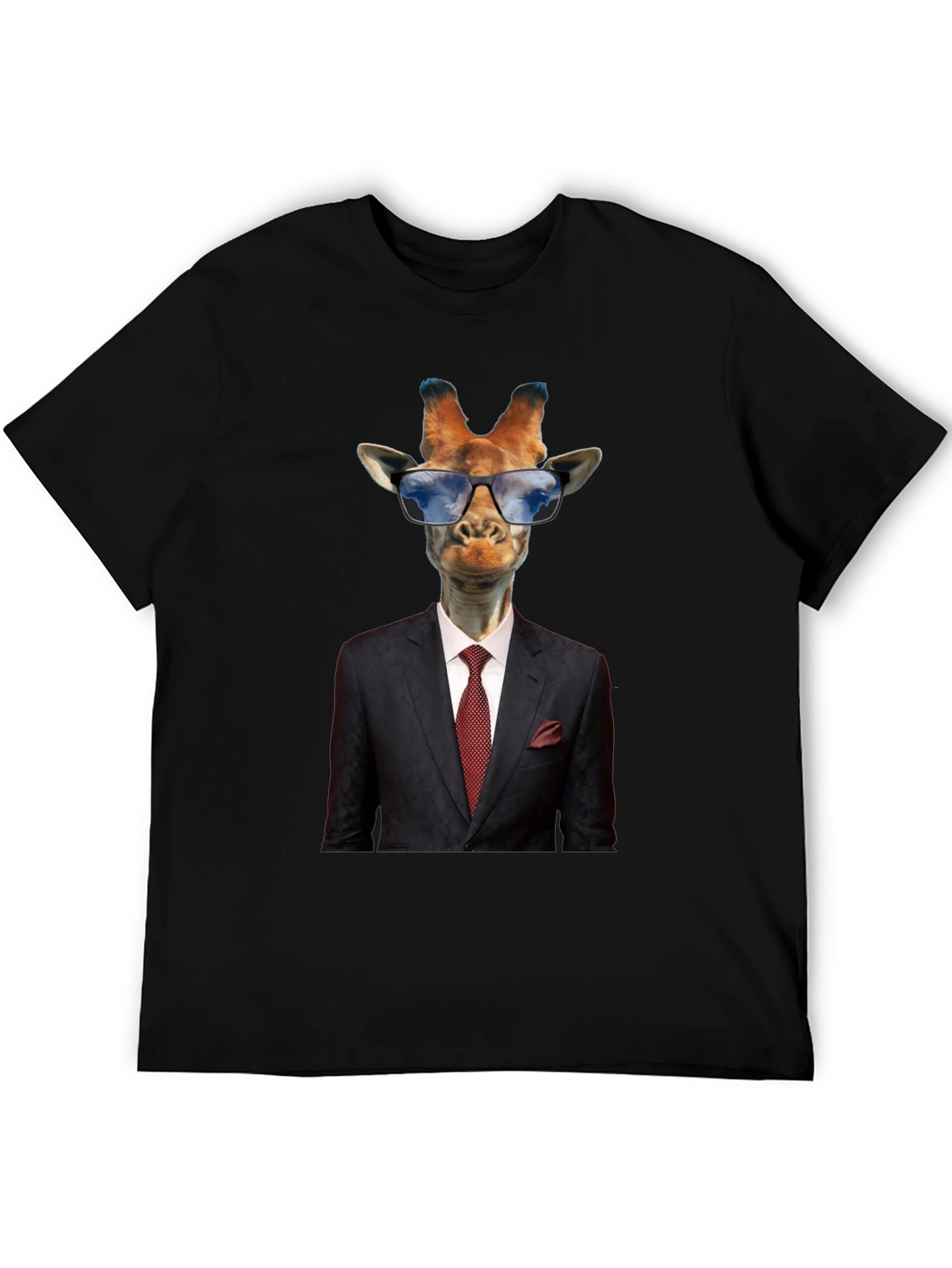 Giraffe Suit T-Shirt - Cool Animal Graphic Tee