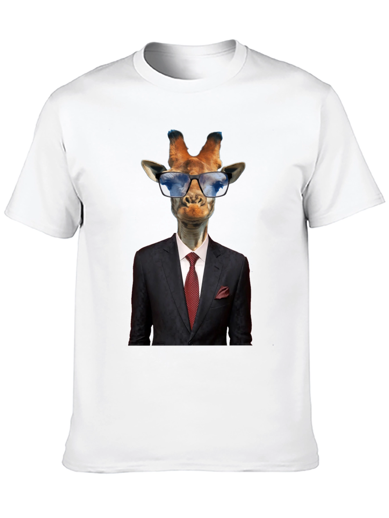 Giraffe Suit T-Shirt - Cool Animal Graphic Tee