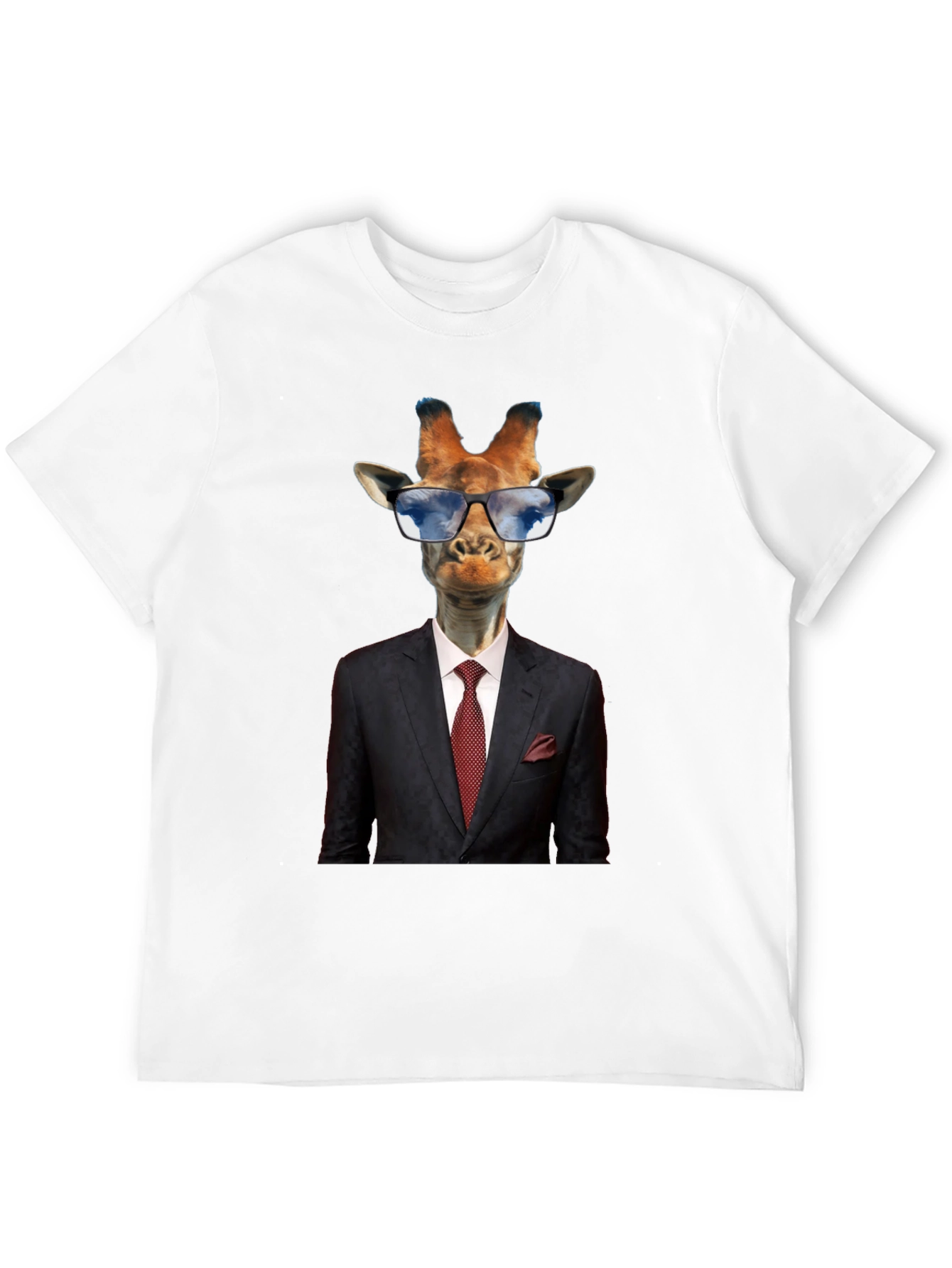 Giraffe Suit T-Shirt - Cool Animal Graphic Tee
