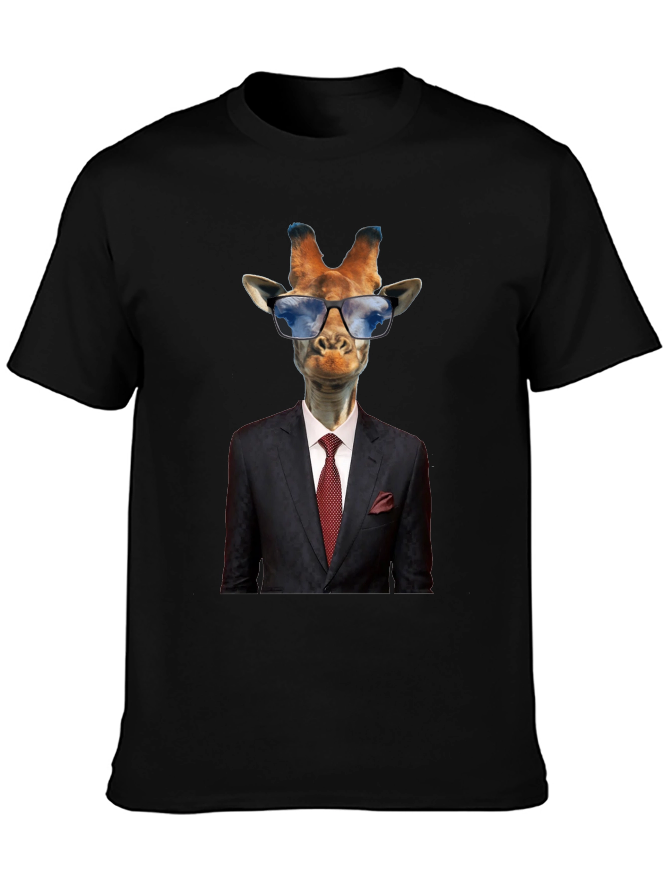 Giraffe Suit T-Shirt - Cool Animal Graphic Tee