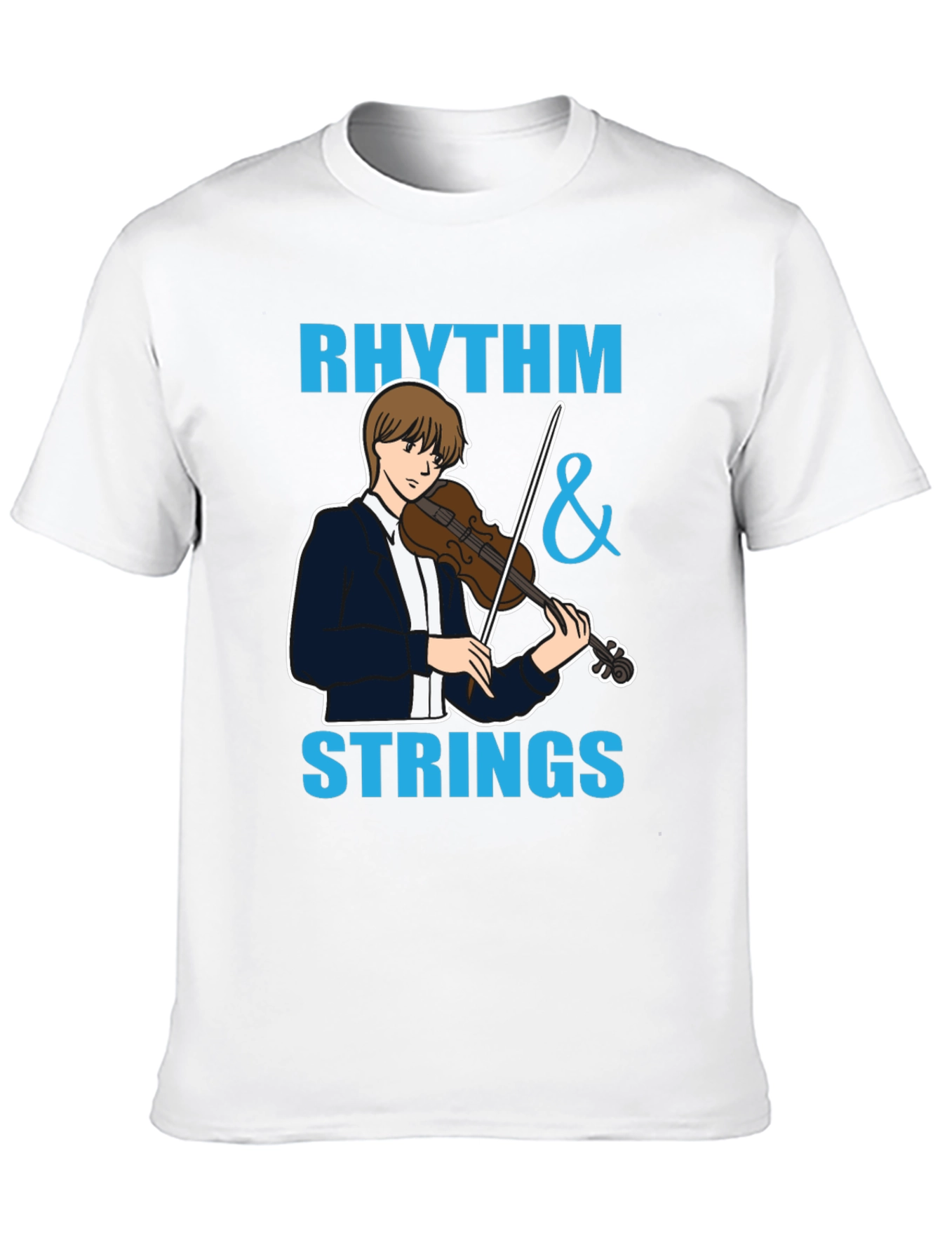 Rhythm & Strings Graphic T-Shirt - Musicians Tee