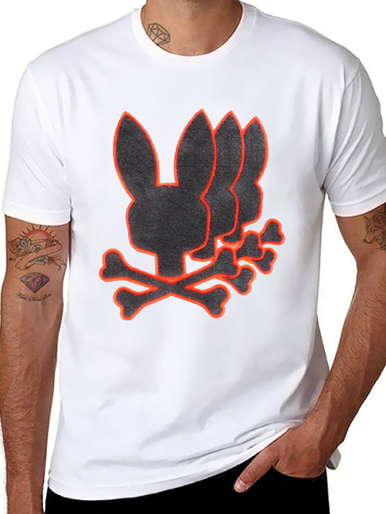 Psycho Bunny T-Shirt - Black Graphic Tee