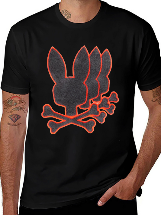 Psycho Bunny T-Shirt - Black Graphic Tee