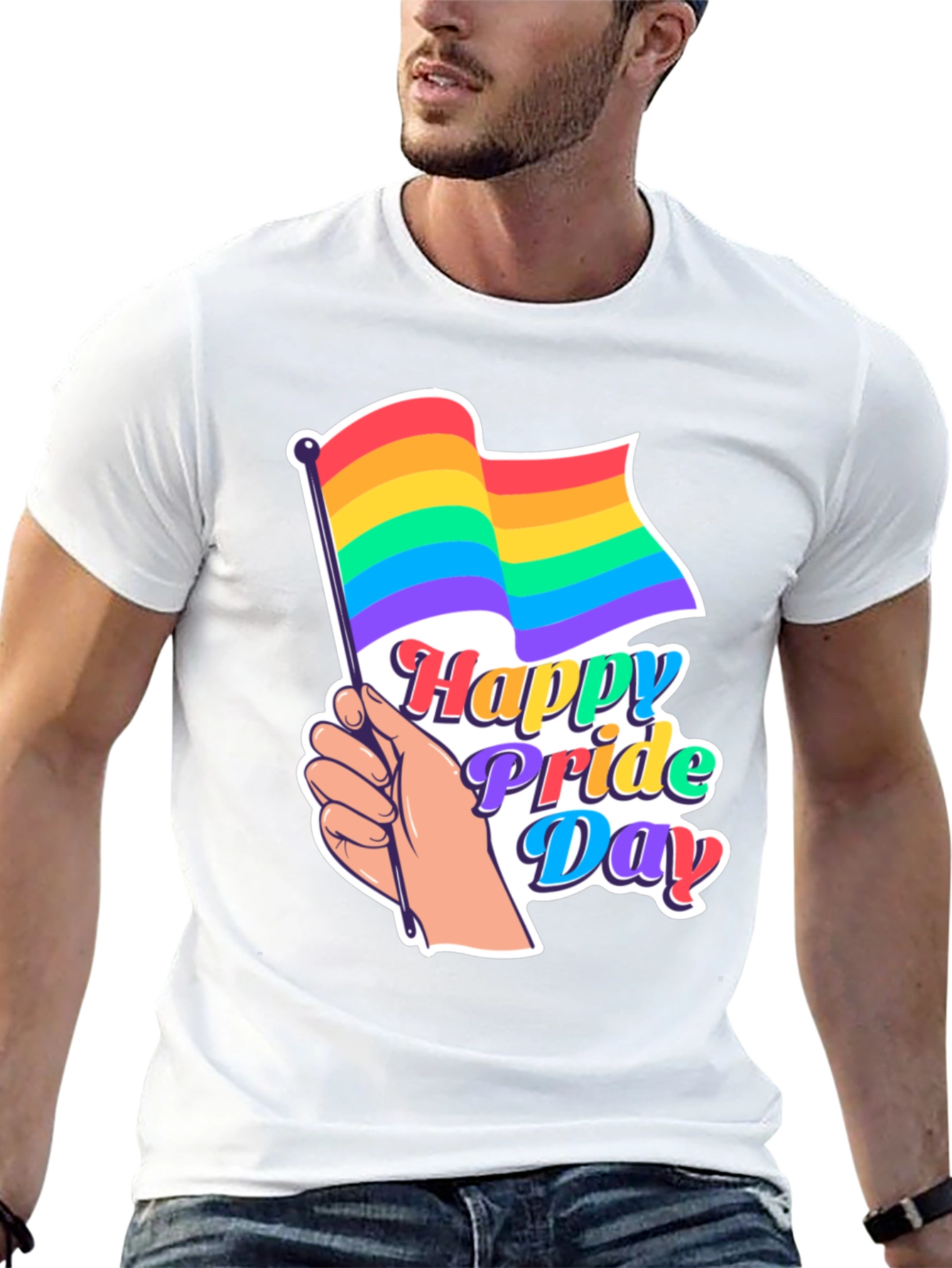 Happy Pride Day Graphic Tee
