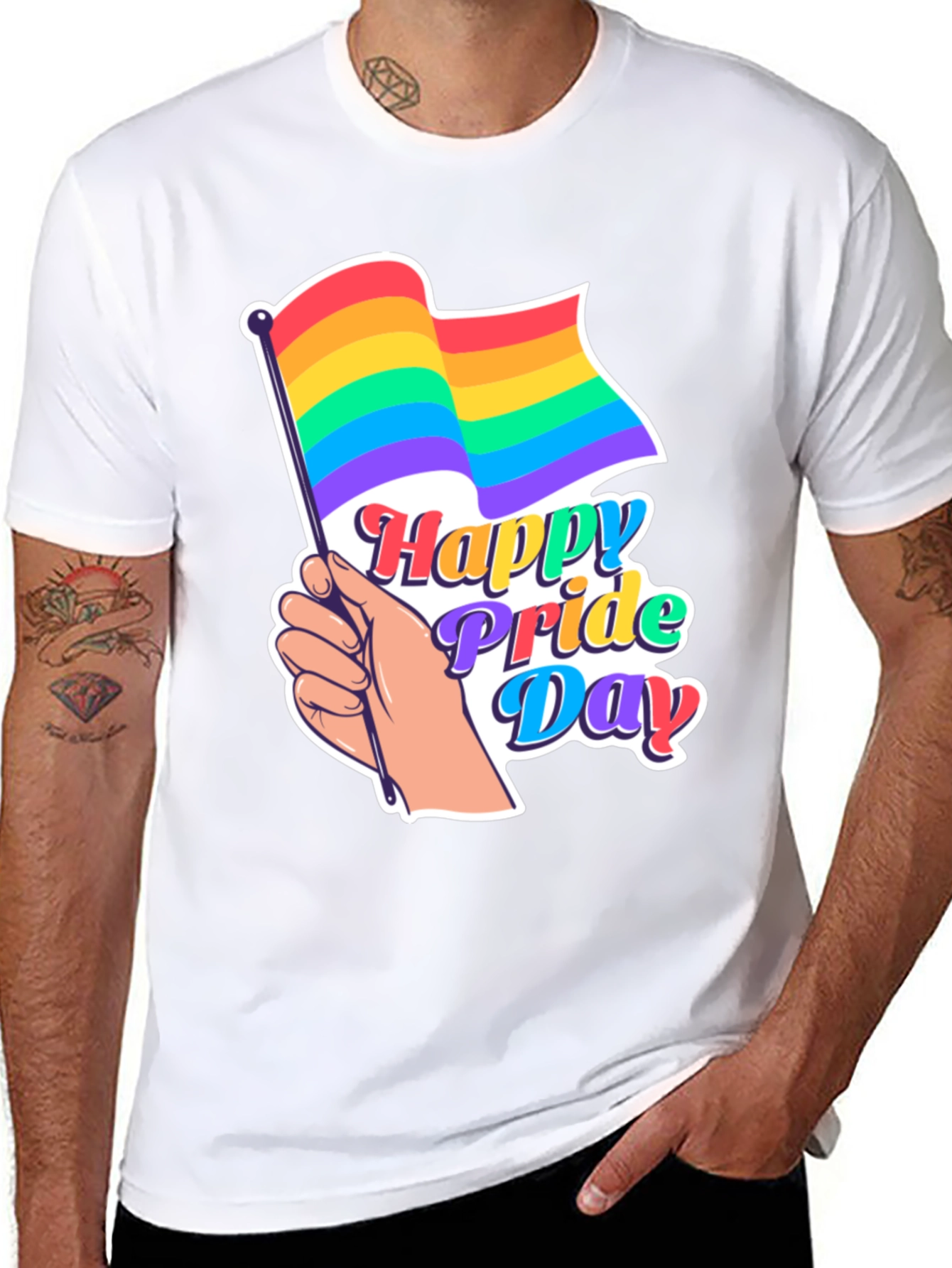 Happy Pride Day Graphic Tee
