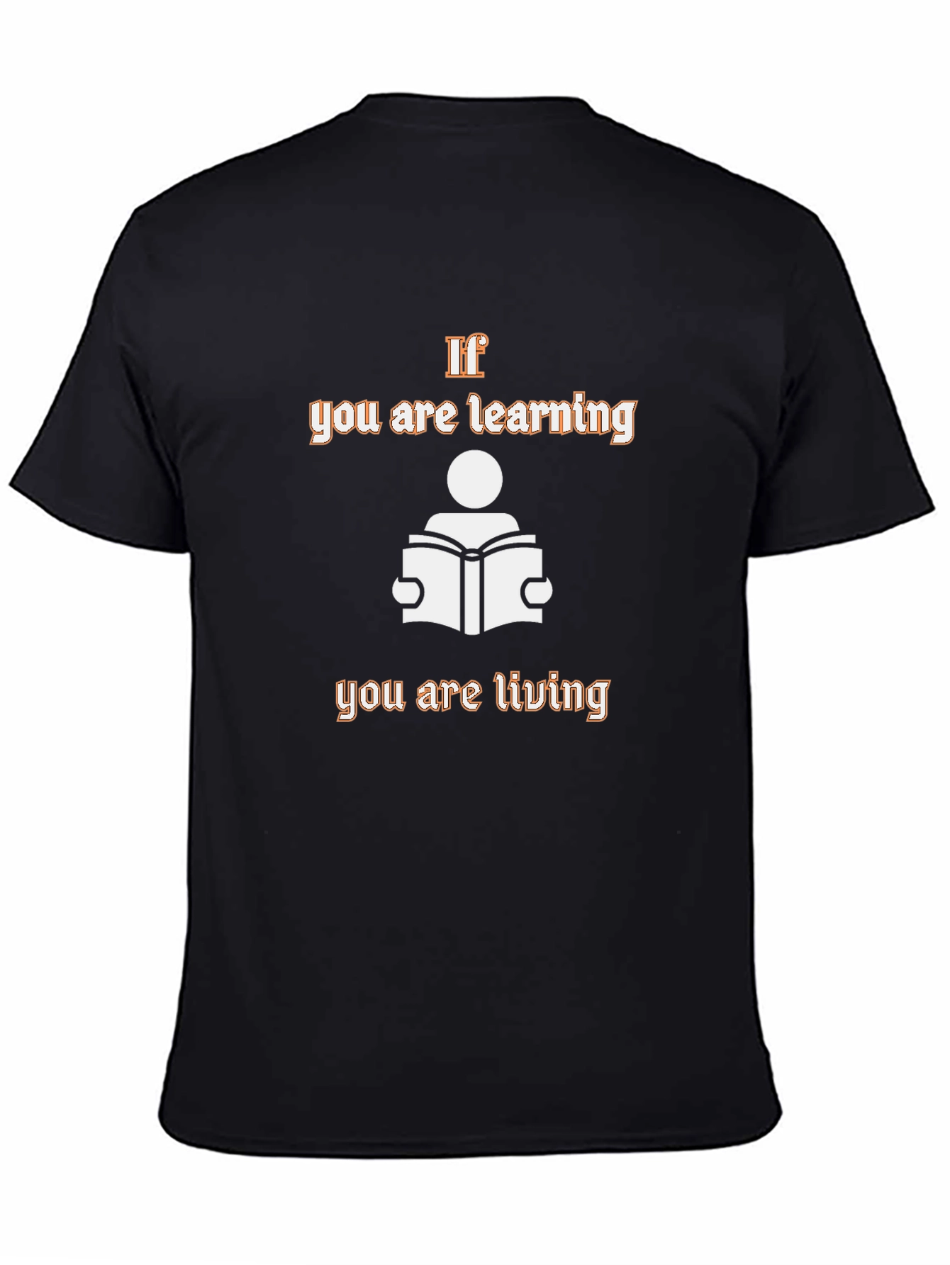 Learning Is Living Graphic T-Shirt
