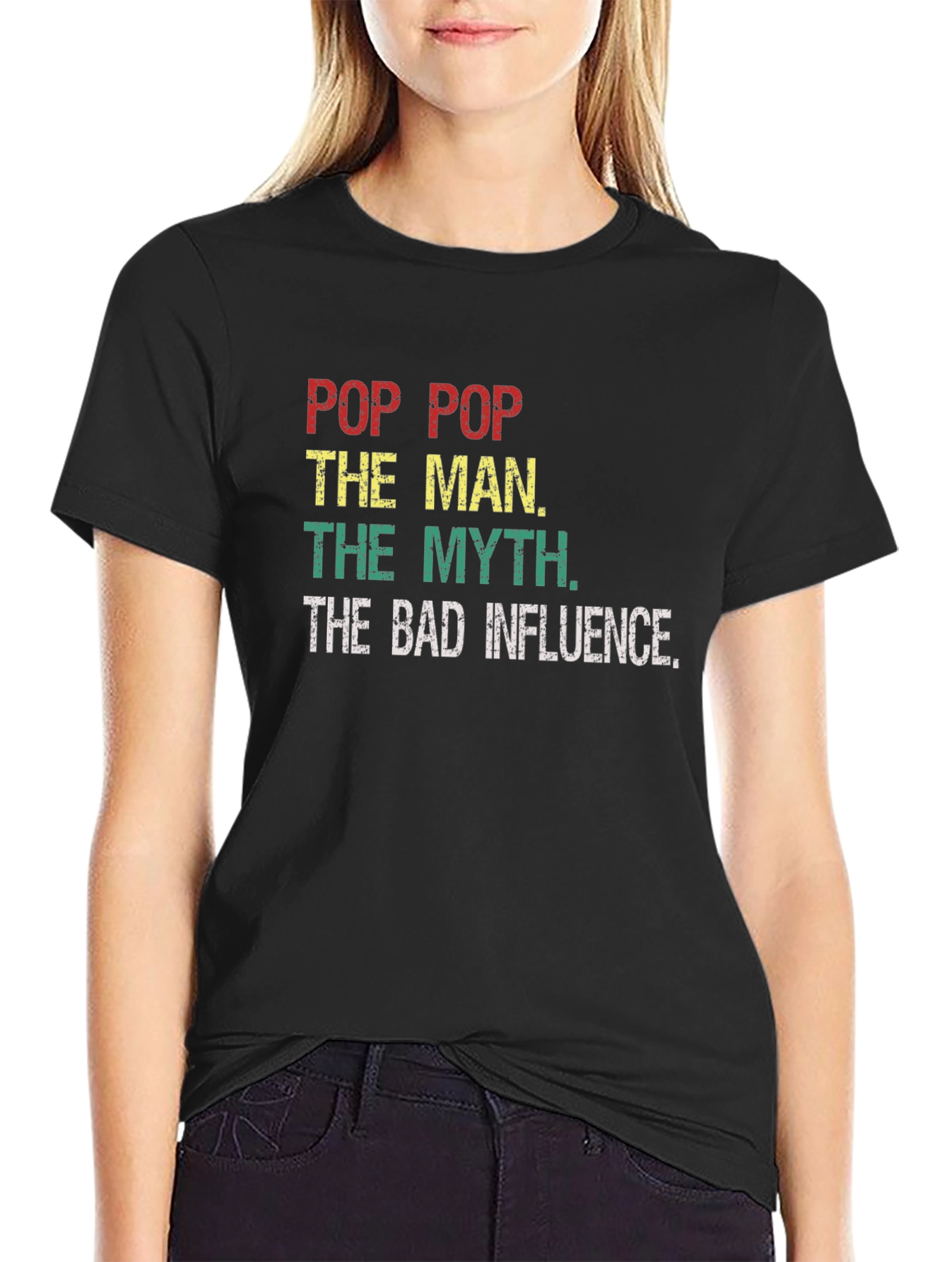 Pop Pop The Man The Myth T-Shirt