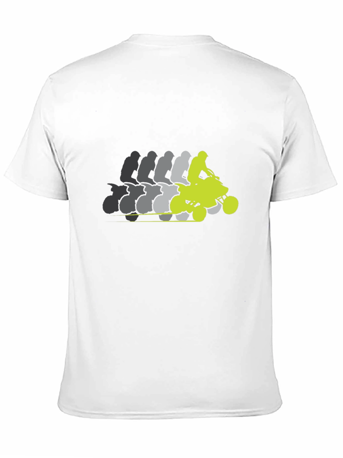 Black ATV Rider Graphic Tee