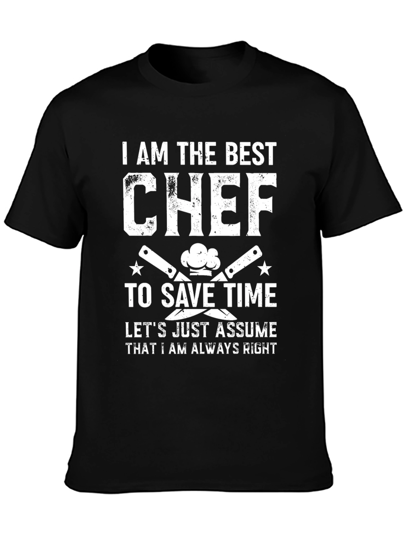 Best Chef Graphic T-Shirt - Funny Foodie Tee