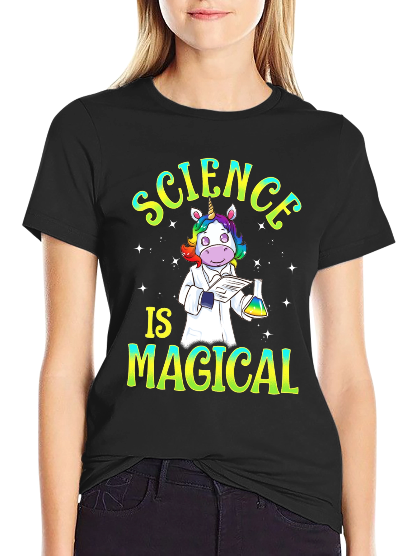 Science is Magical Unicorn T-Shirt