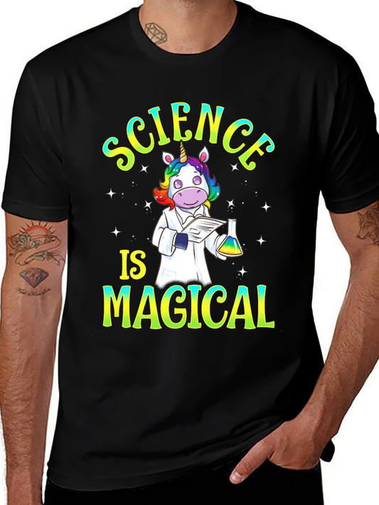 Science is Magical Unicorn T-Shirt