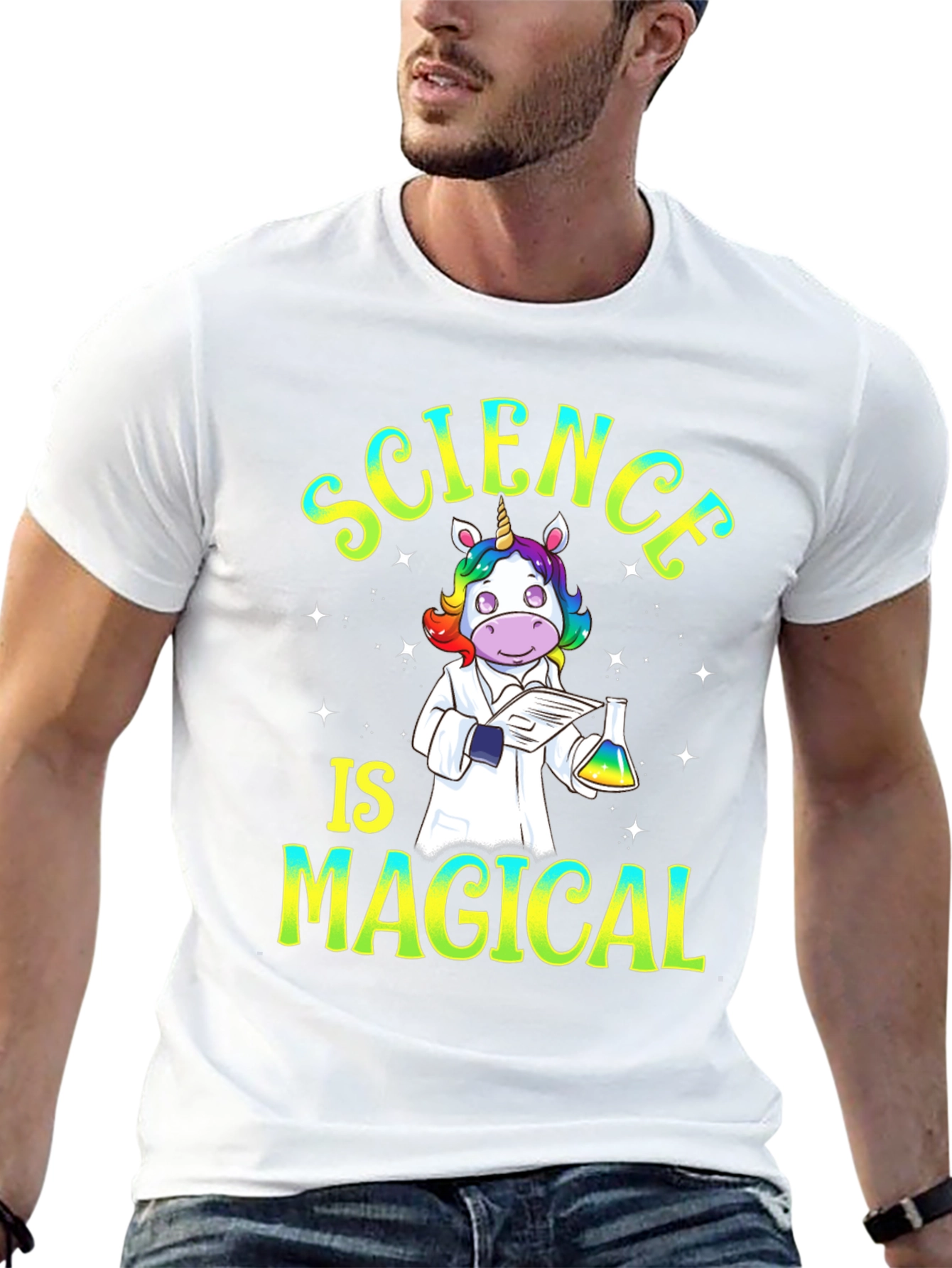 Science is Magical Unicorn T-Shirt