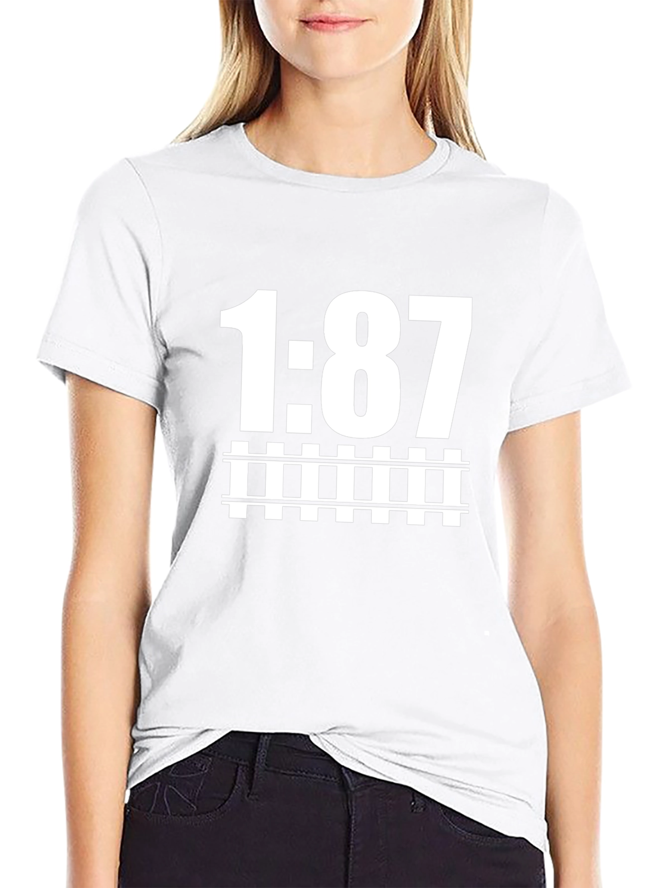 1:87 Scale Train Railroad Enthusiast T-Shirt