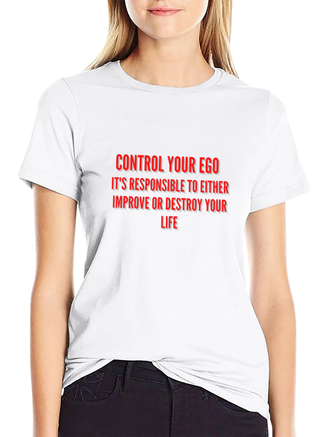 Control Your Ego Graphic T-Shirt