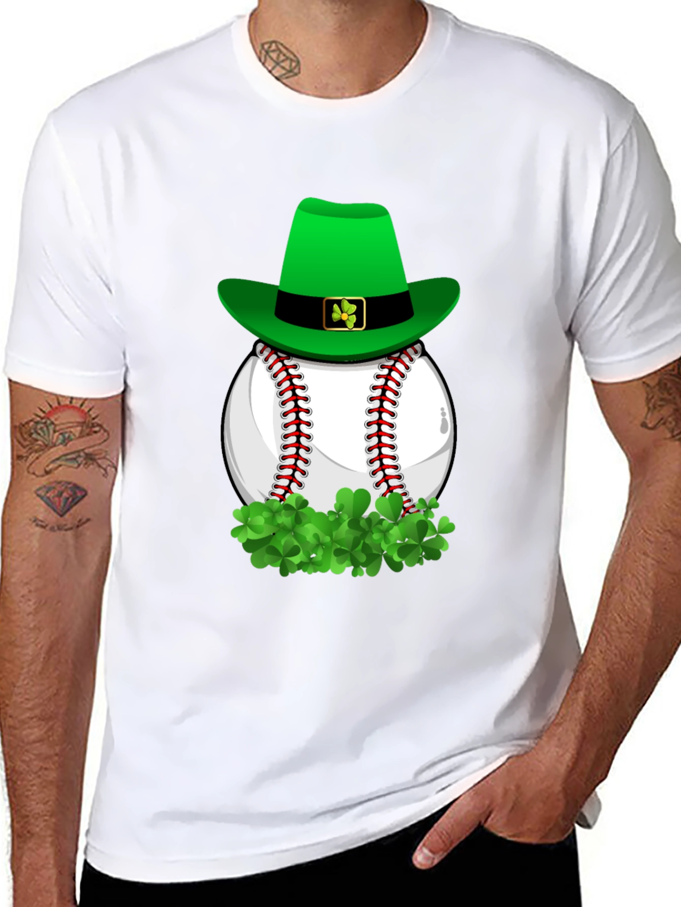 St. Patricks Day Baseball T-Shirt
