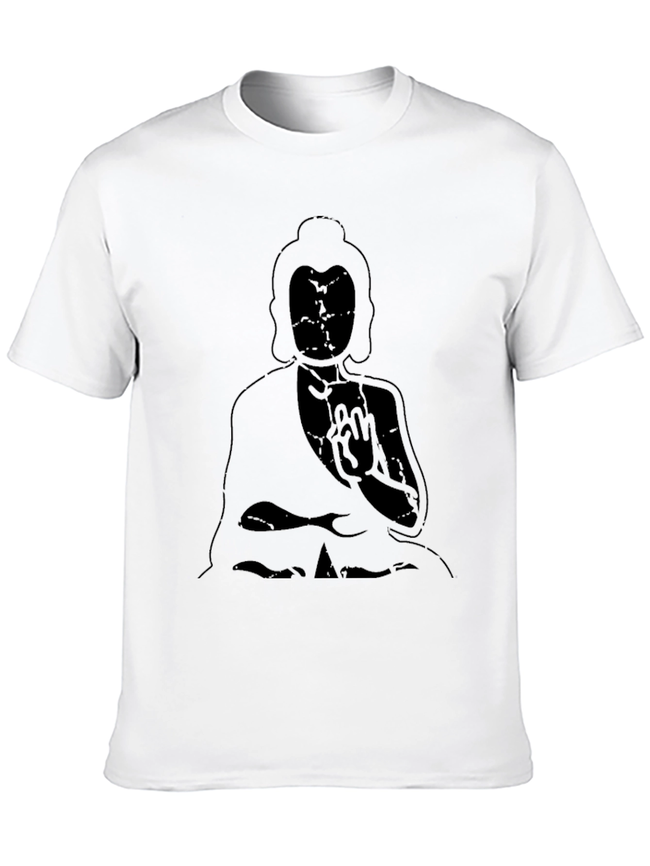 Buddha Graphic T-Shirt - Casual Zen Style