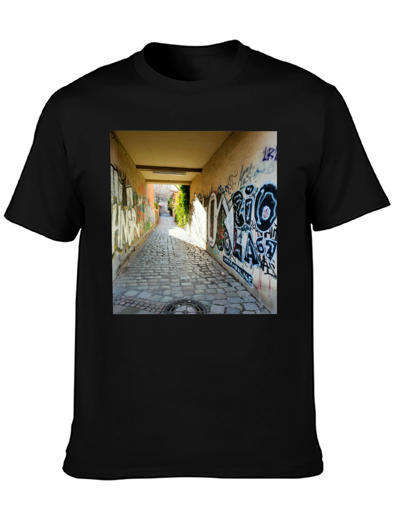 Urban Alleyway Graffiti T-Shirt