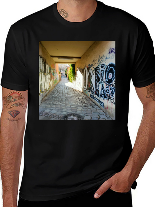 Urban Alleyway Graffiti T-Shirt