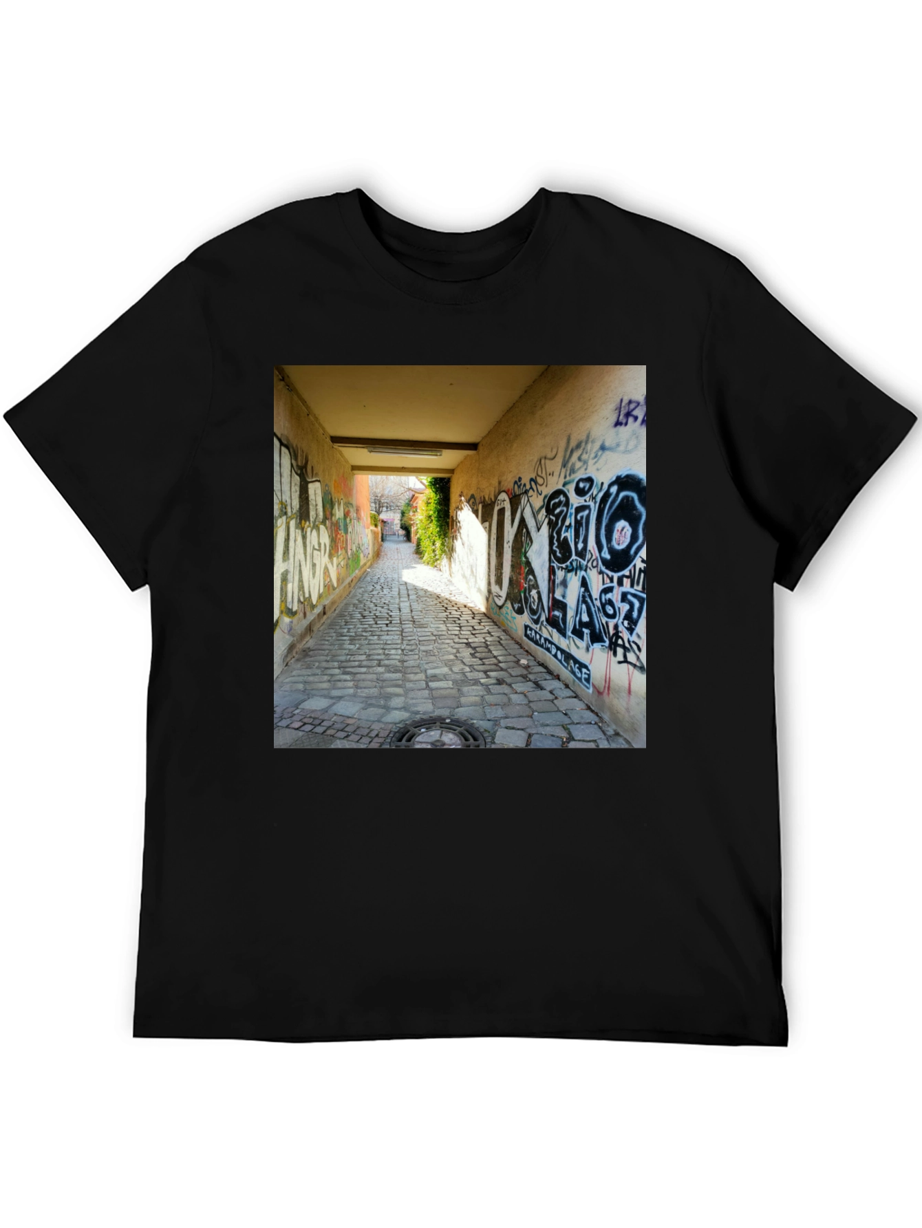 Urban Alleyway Graffiti T-Shirt