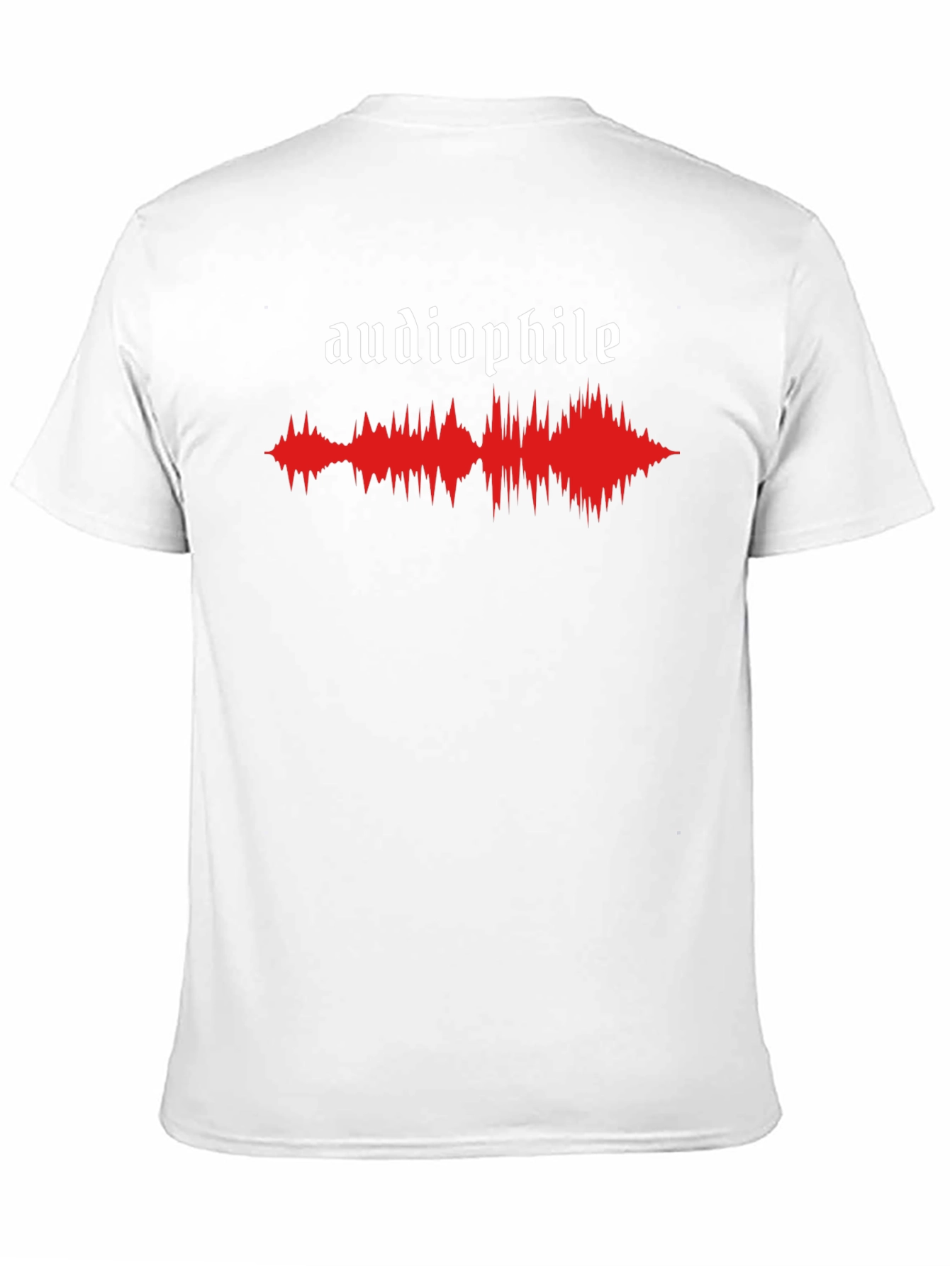 Audiophile Sound Wave Graphic T-Shirt