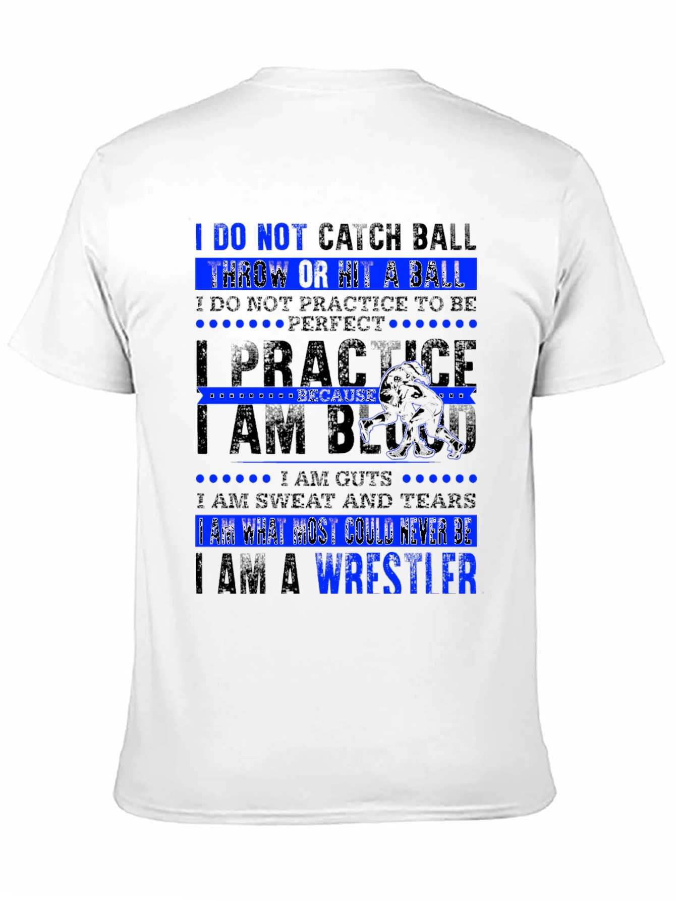 Wrestler T-Shirt: I Am What Most Could Never Be