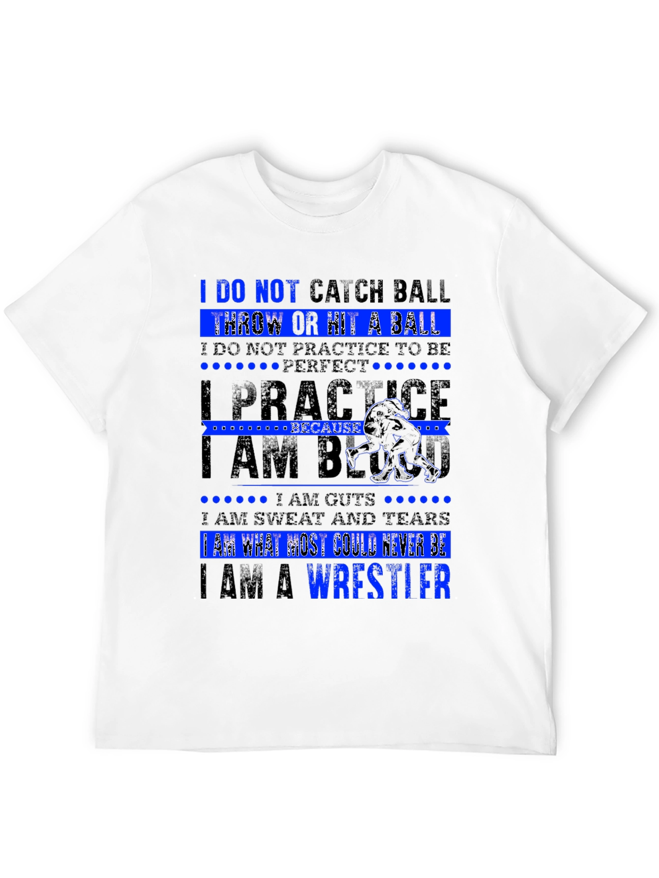 Wrestler T-Shirt: I Am What Most Could Never Be
