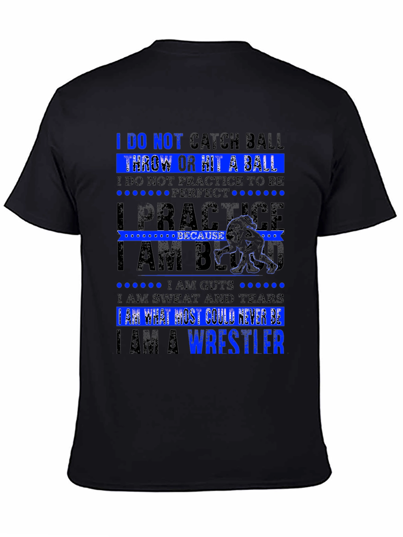 Wrestler T-Shirt: I Am What Most Could Never Be