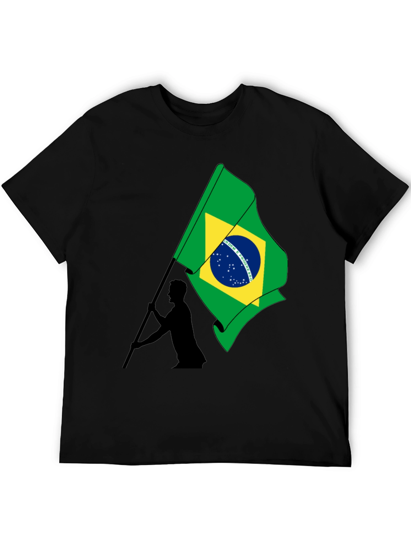 Brazil Flag Graphic T-Shirt - Menswear