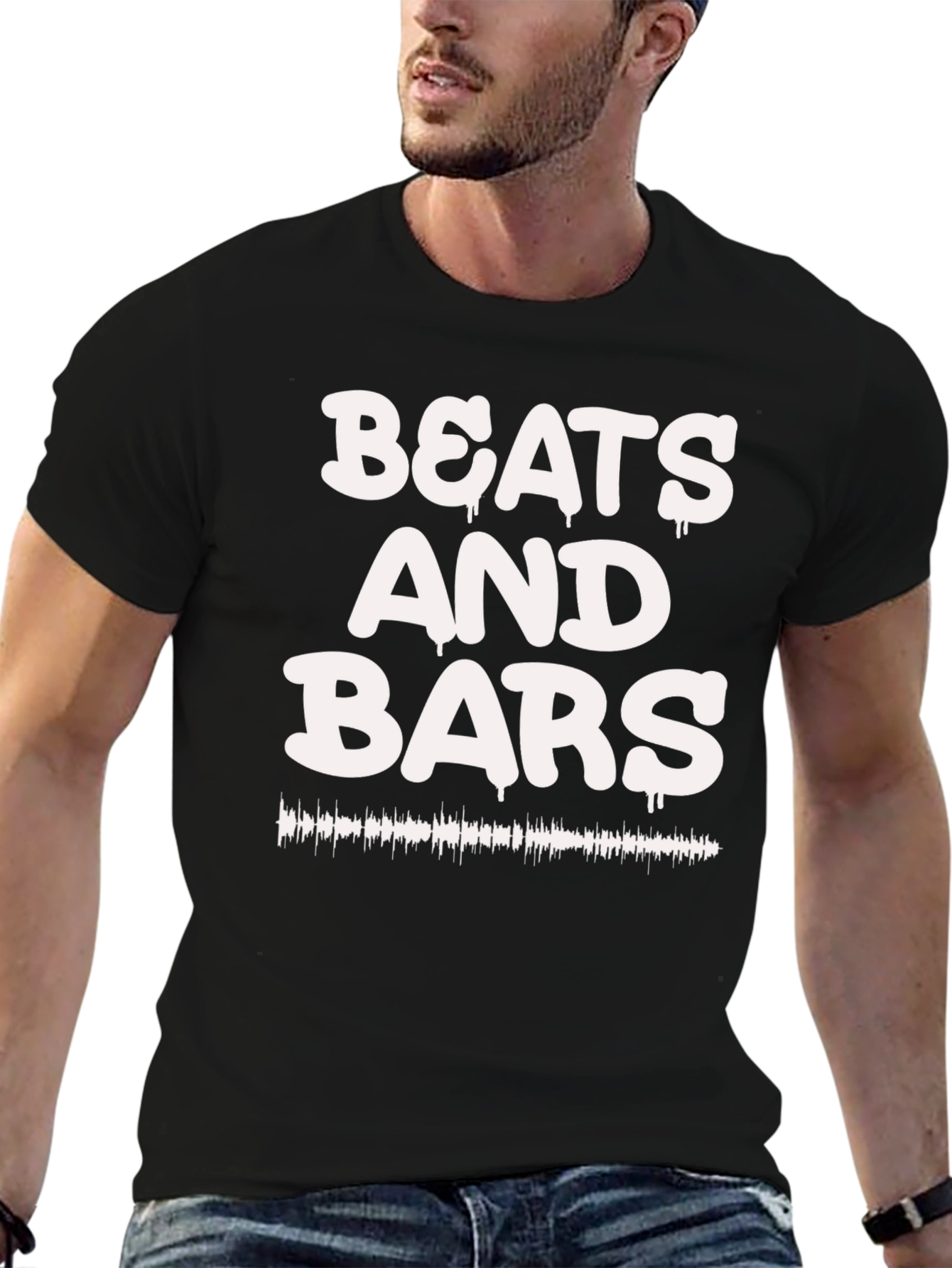 Beats and Bars Graphic T-Shirt