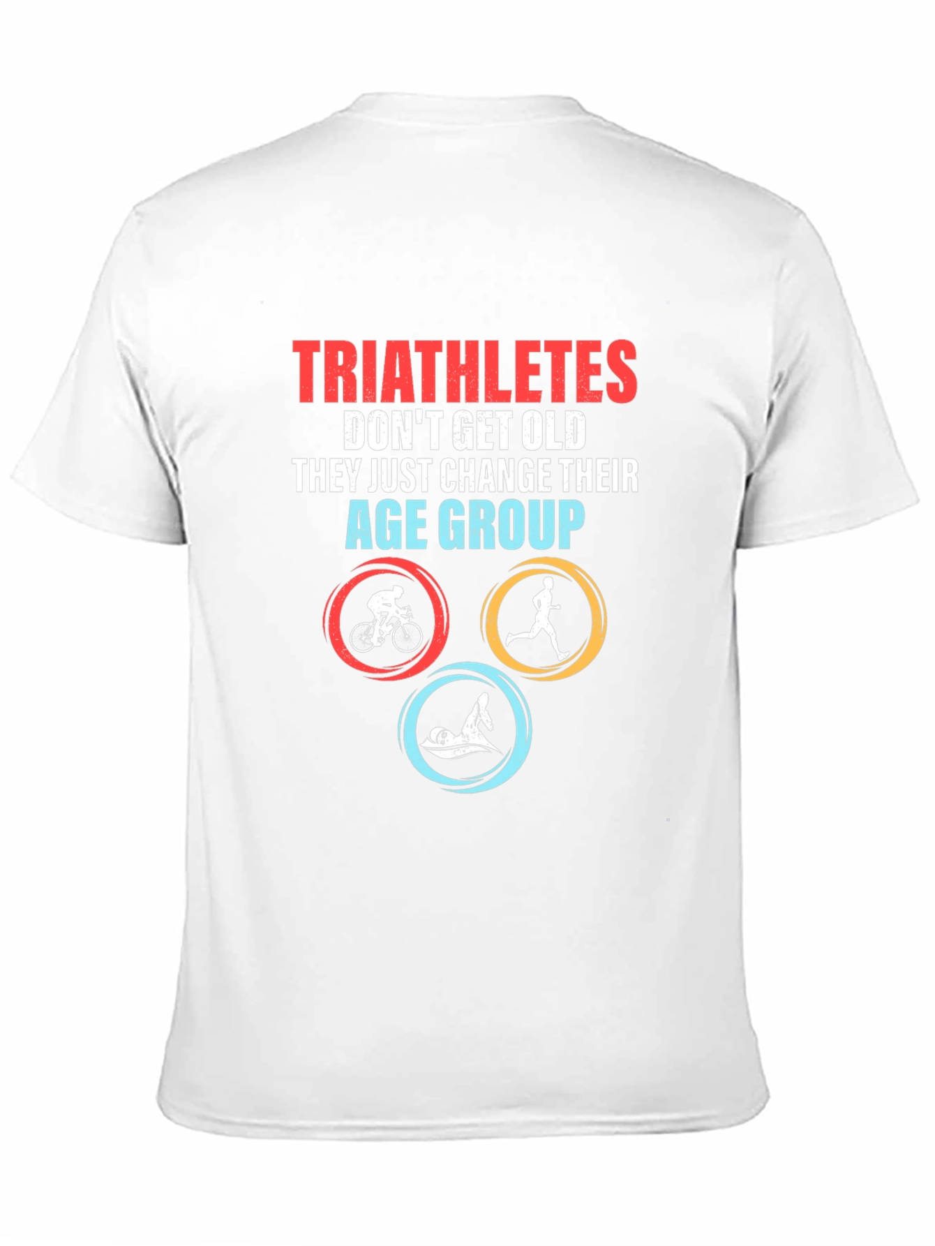 Triathlete Age Group Change Graphic Tee