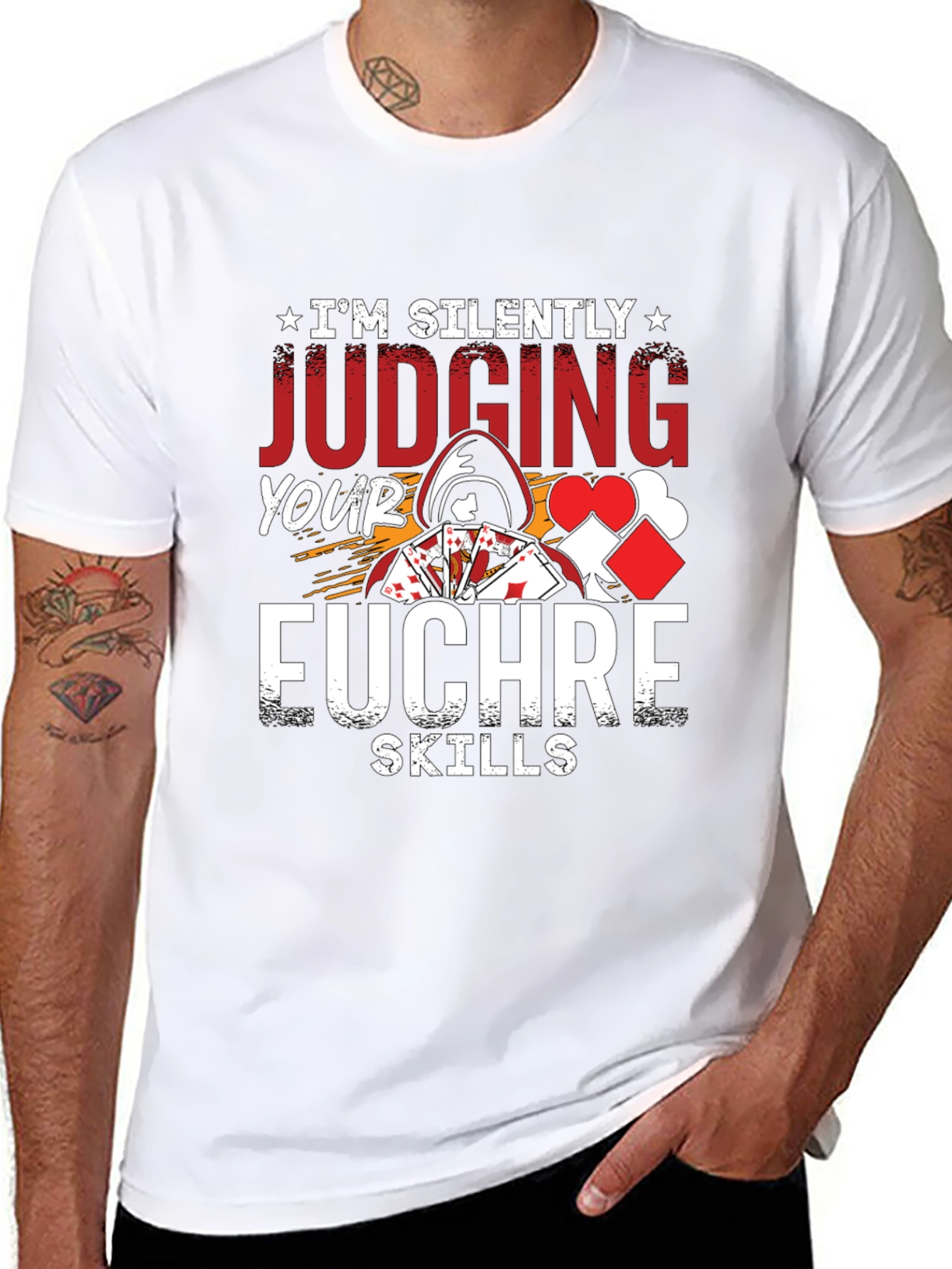 Judging Euchre Skills T-Shirt