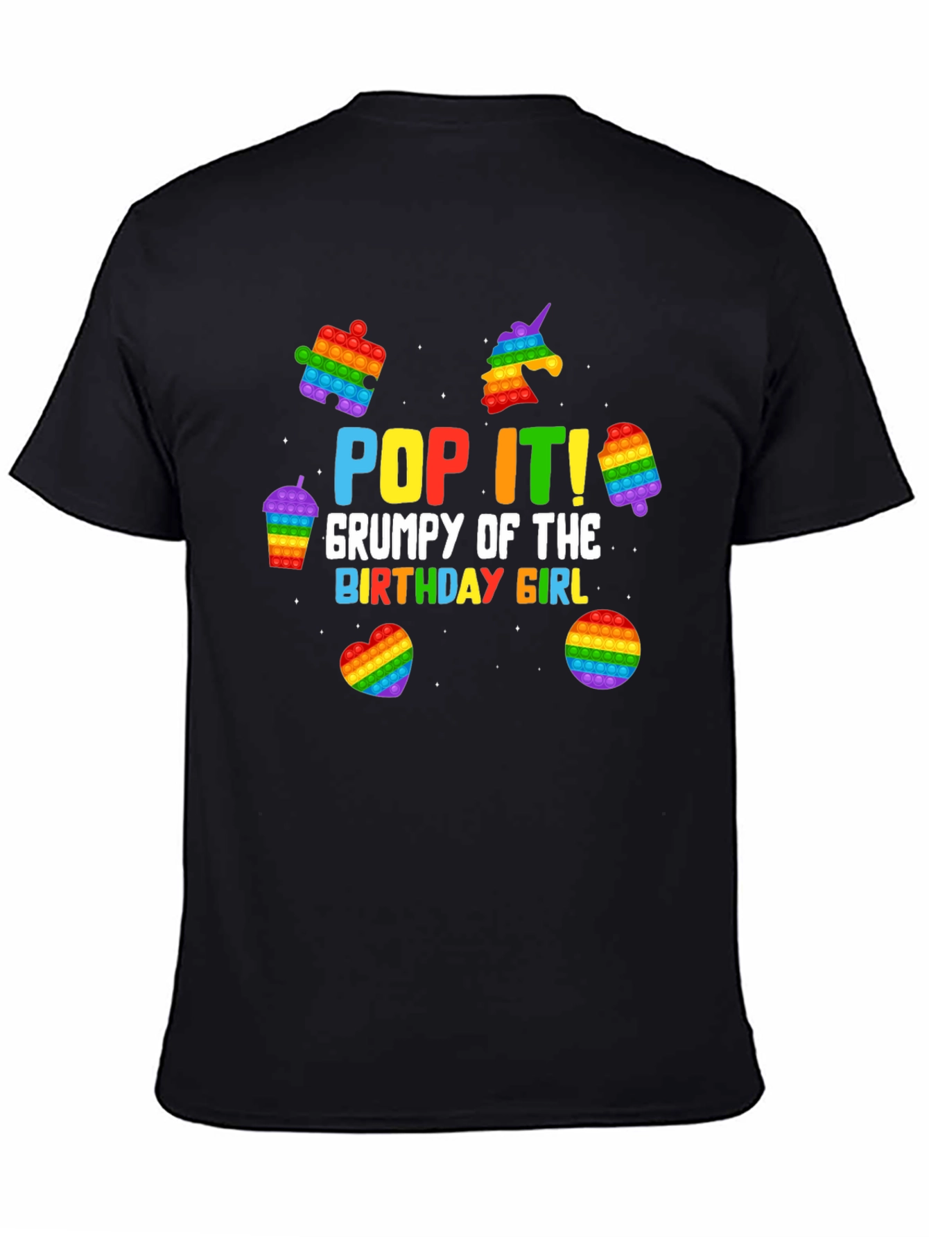 Pop It Birthday Girl Graphic Tee