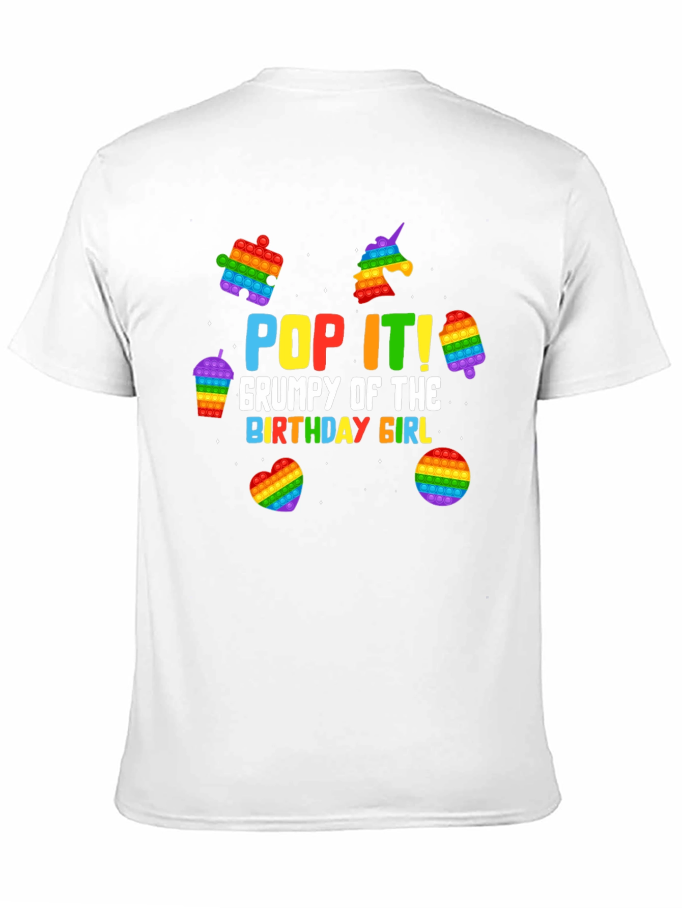 Pop It Birthday Girl Graphic Tee