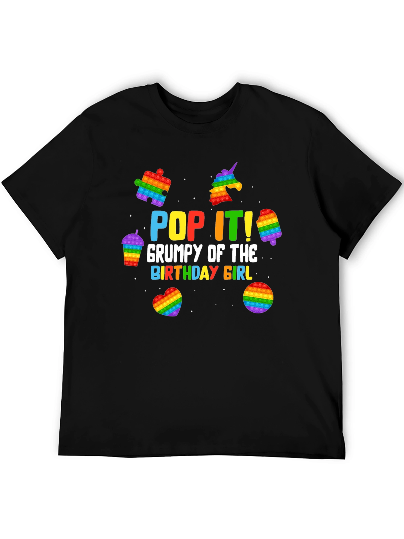 Pop It Birthday Girl Graphic Tee