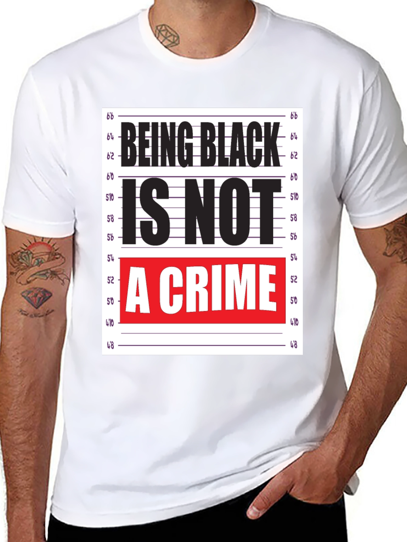 Being Black Is Not A Crime T-Shirt