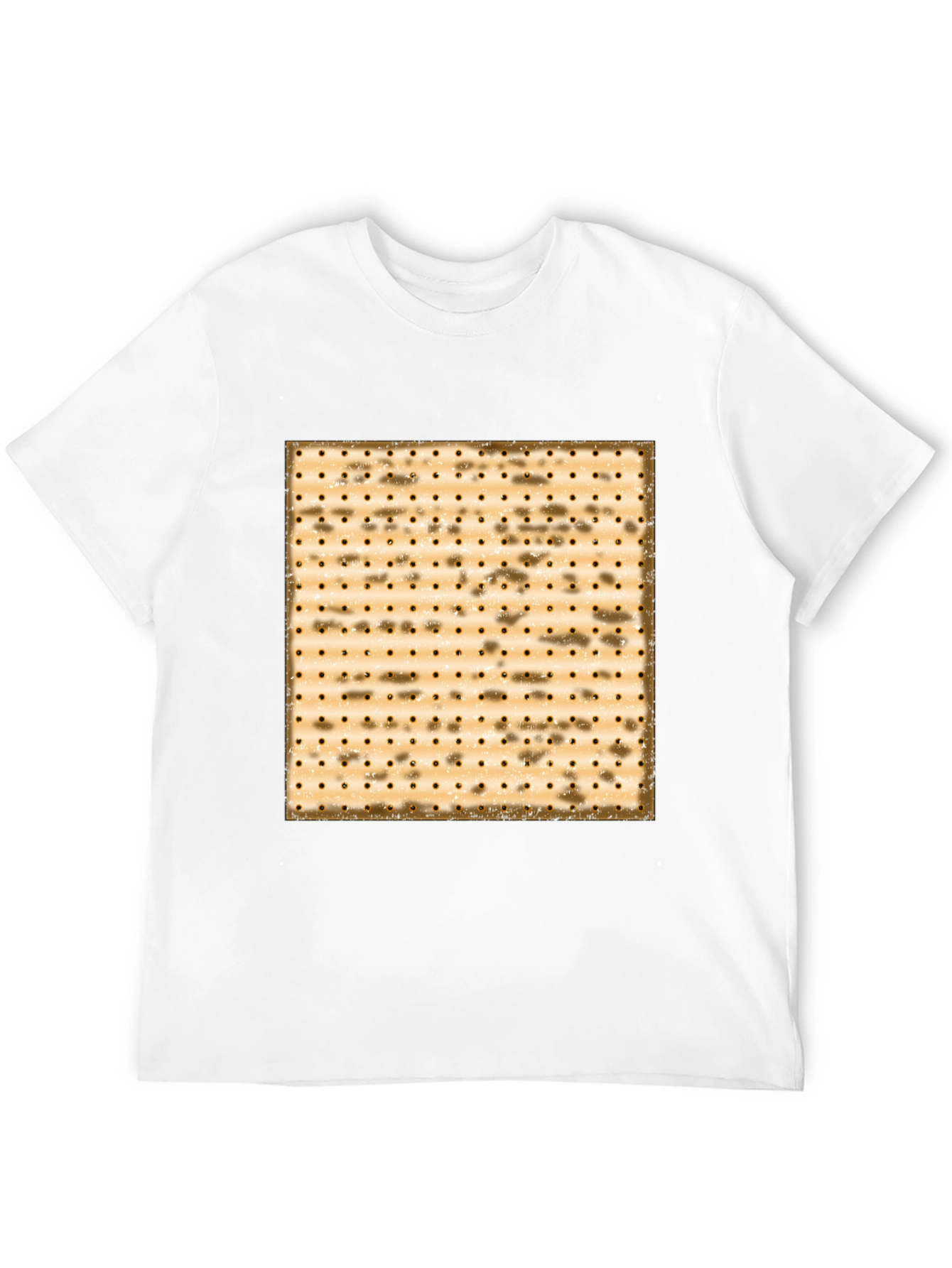 Matzah Pattern T-Shirt - Passover Holiday Tee