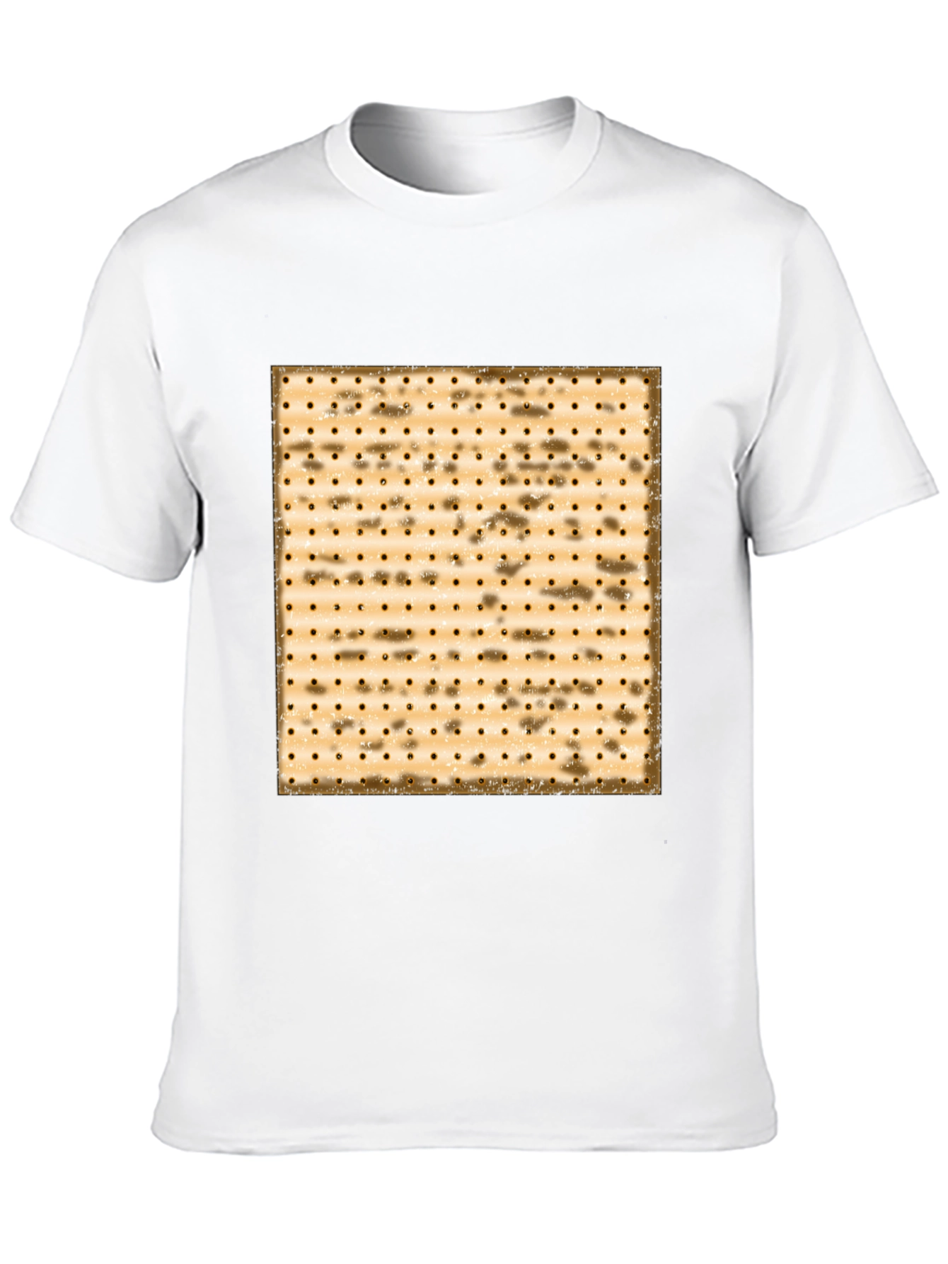 Matzah Pattern T-Shirt - Passover Holiday Tee
