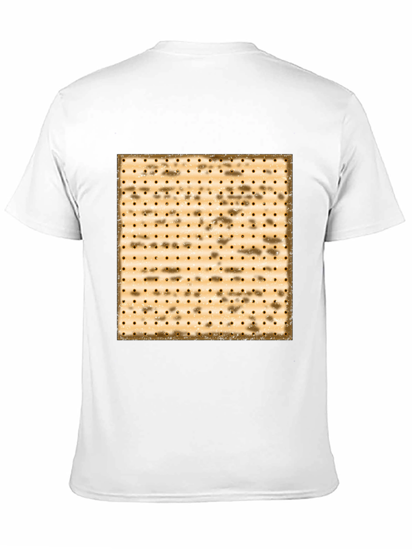 Matzah Pattern T-Shirt - Passover Holiday Tee