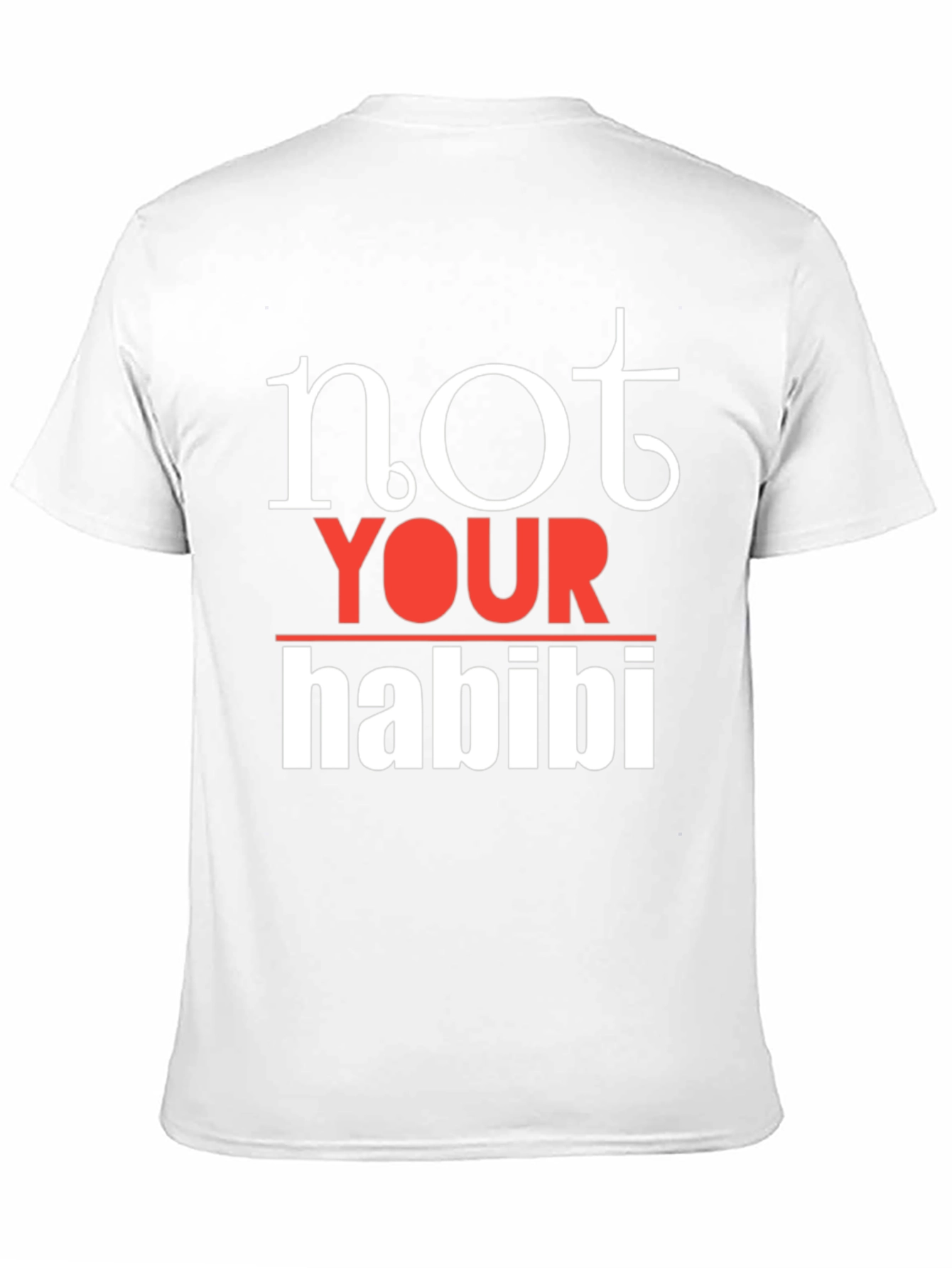 Not Your Habibi Graphic Tee