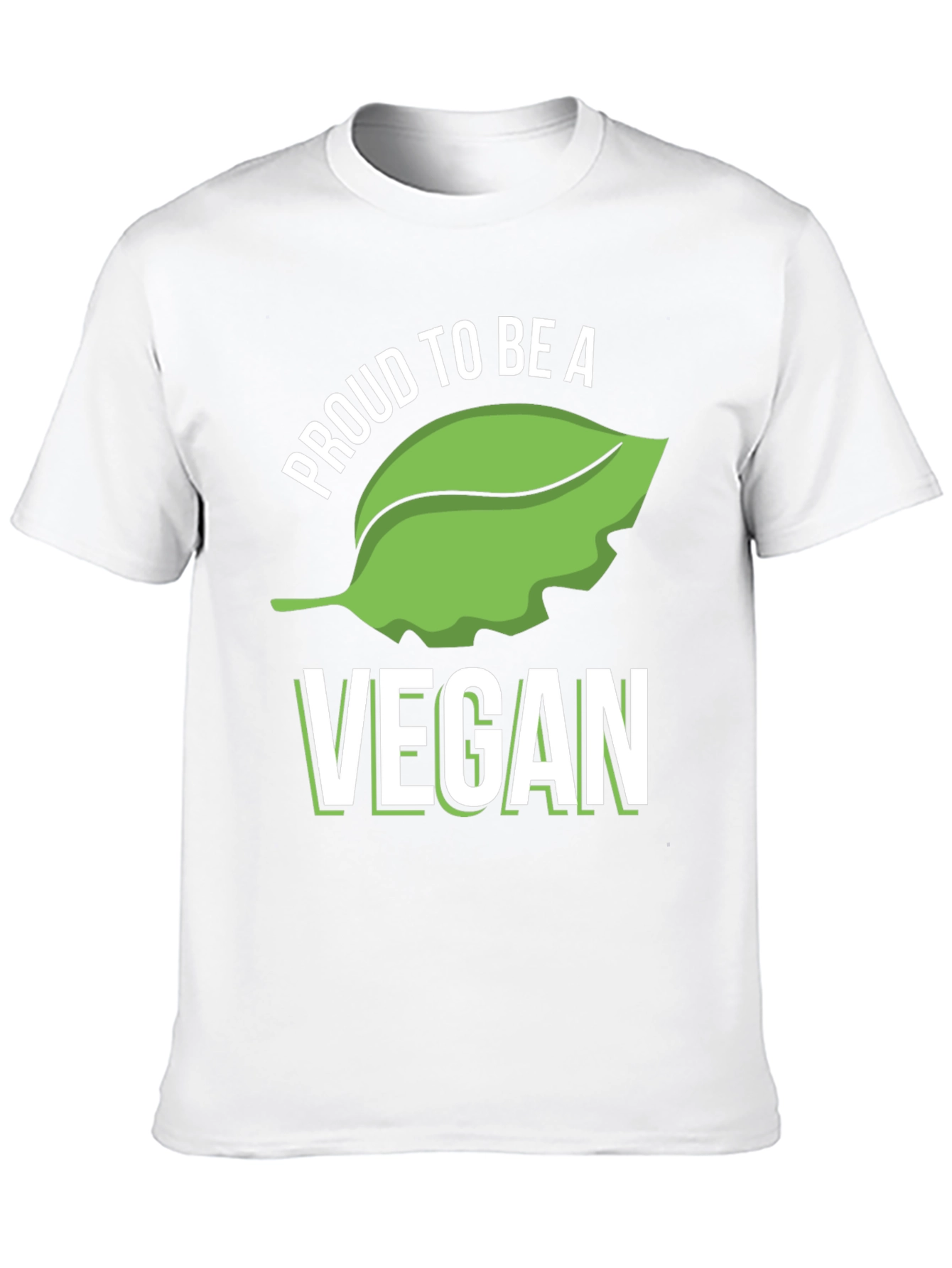 Proud Vegan T-Shirt - Black Cotton Blend